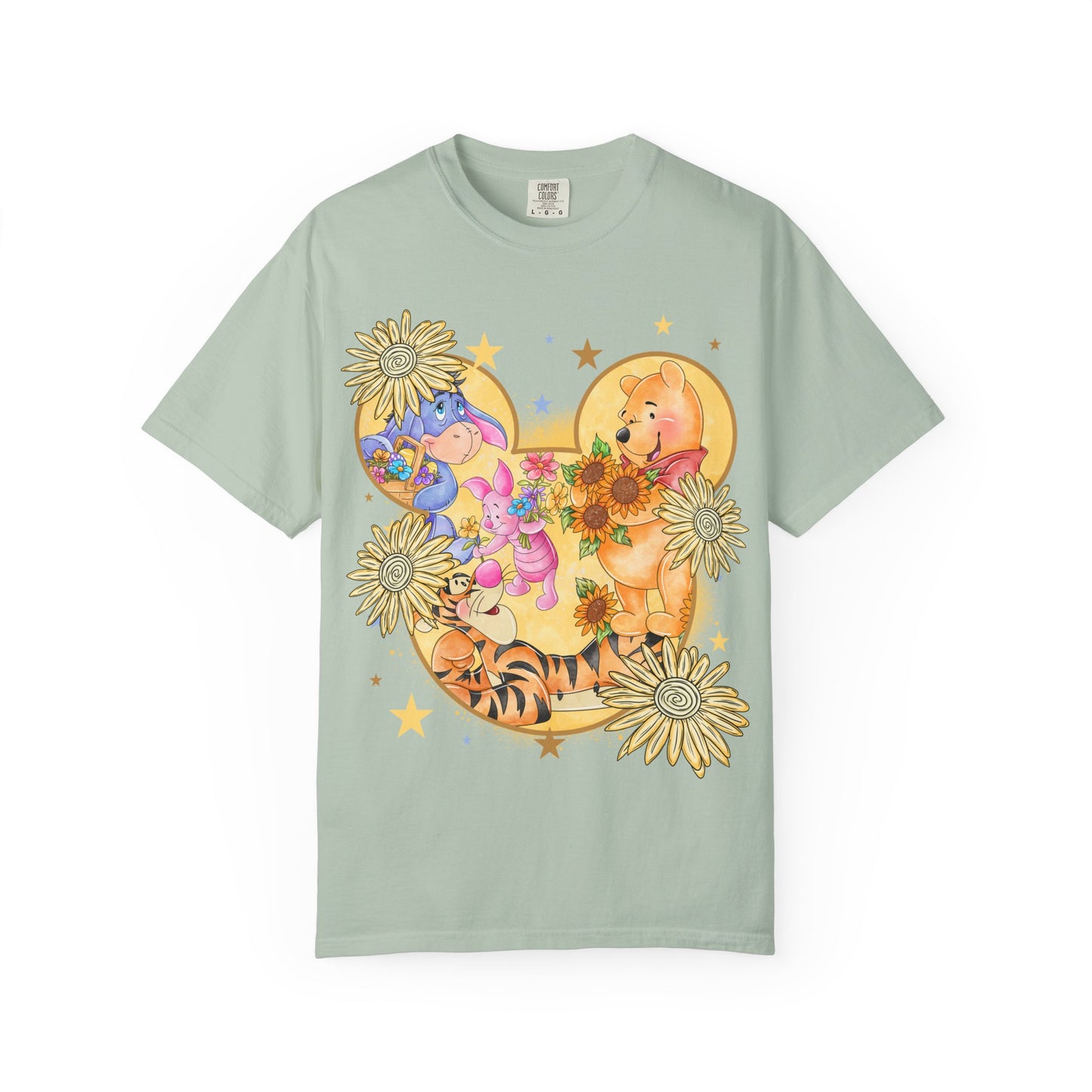 Pooh and crew Unisex Garment-Dyed T-shirt