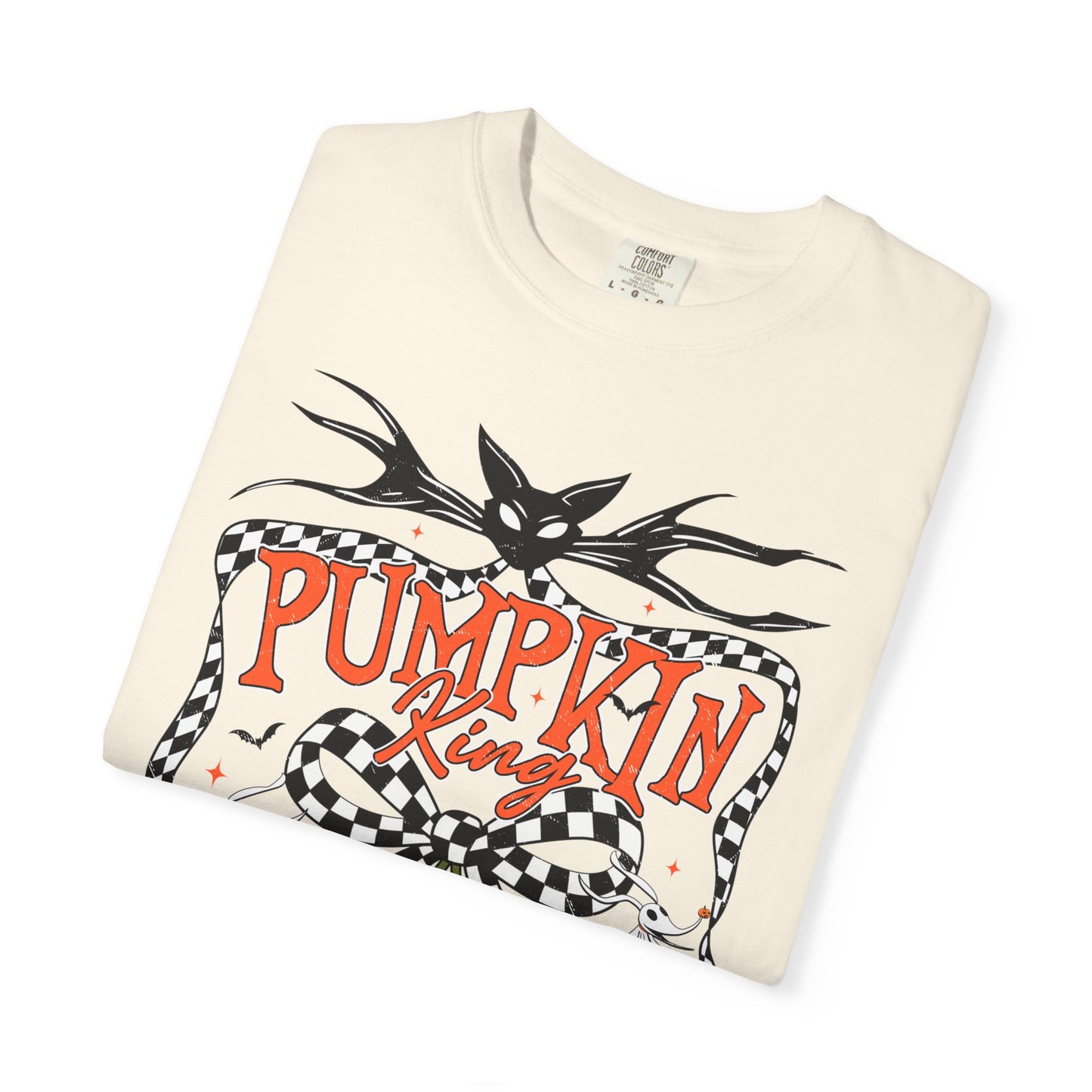 Pumpkin King Unisex Garment-Dyed T-Shirt | Fall Fashion, Halloween Tee