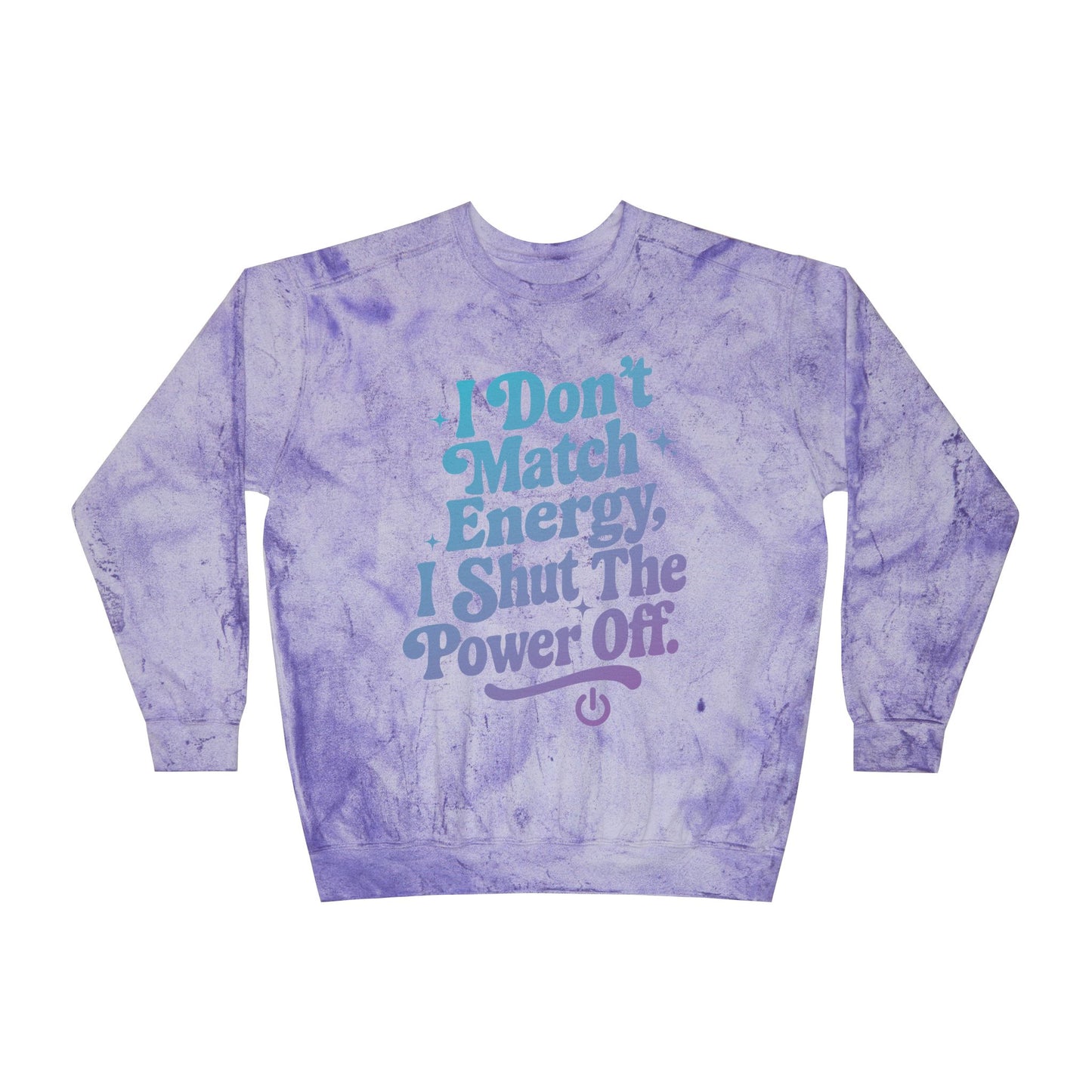 Shut the power off crewneck