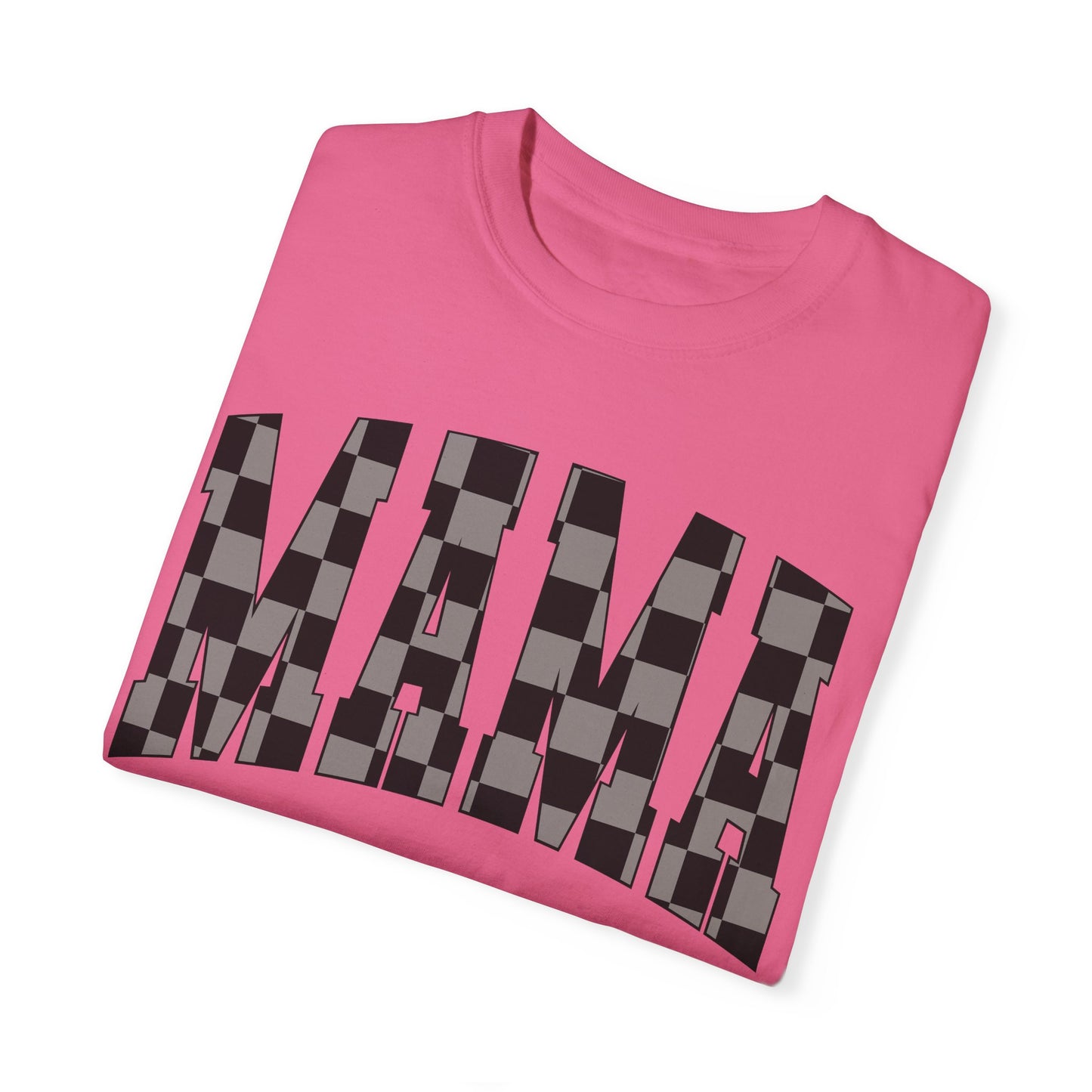 checkered mama Unisex Garment-Dyed T-shirt
