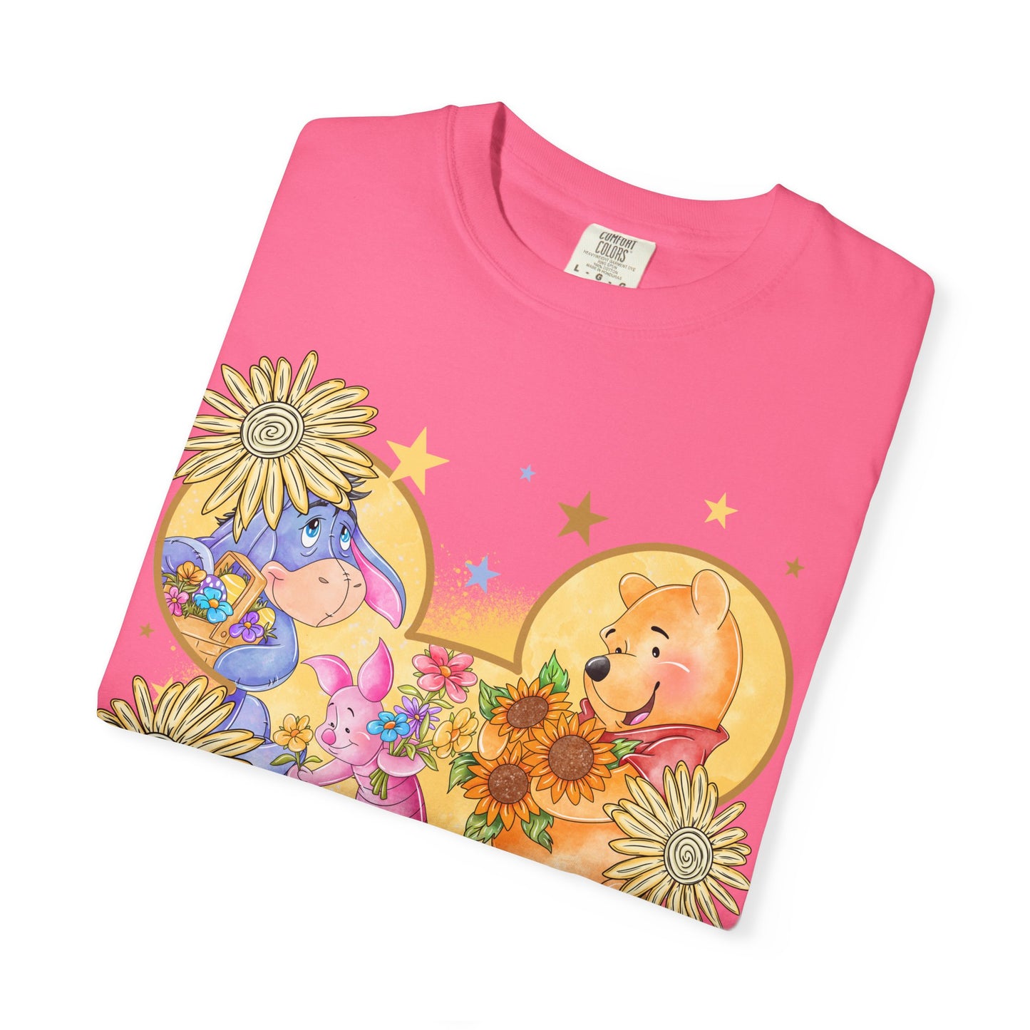 Pooh and crew Unisex Garment-Dyed T-shirt