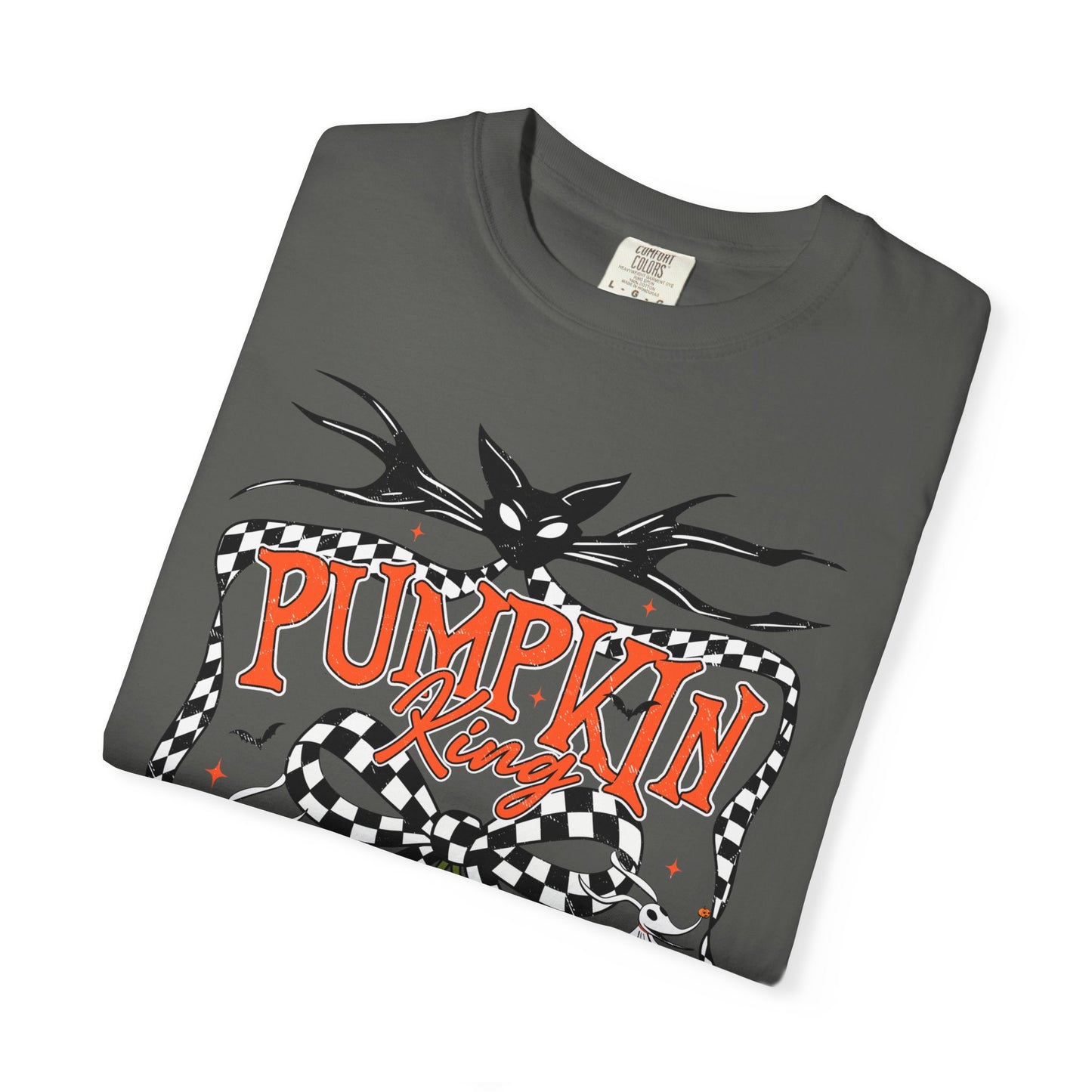 Pumpkin King Unisex Garment-Dyed T-Shirt | Fall Fashion, Halloween Tee