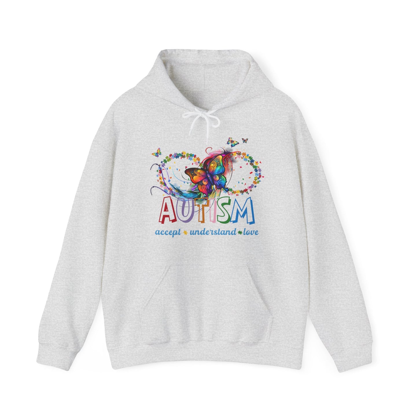 accept understand & love Unisex Heavy Blend™ Hooded Sweatshirt
