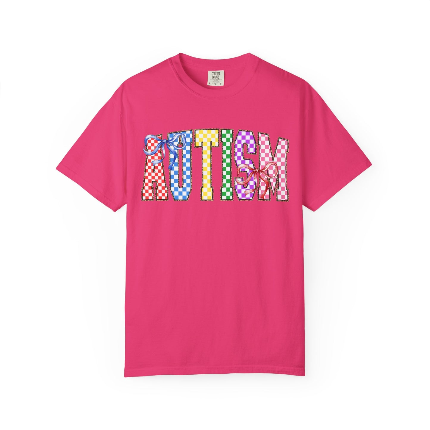 Autism Puzzle Pattern T-Shirt — Colorful Awareness Tee