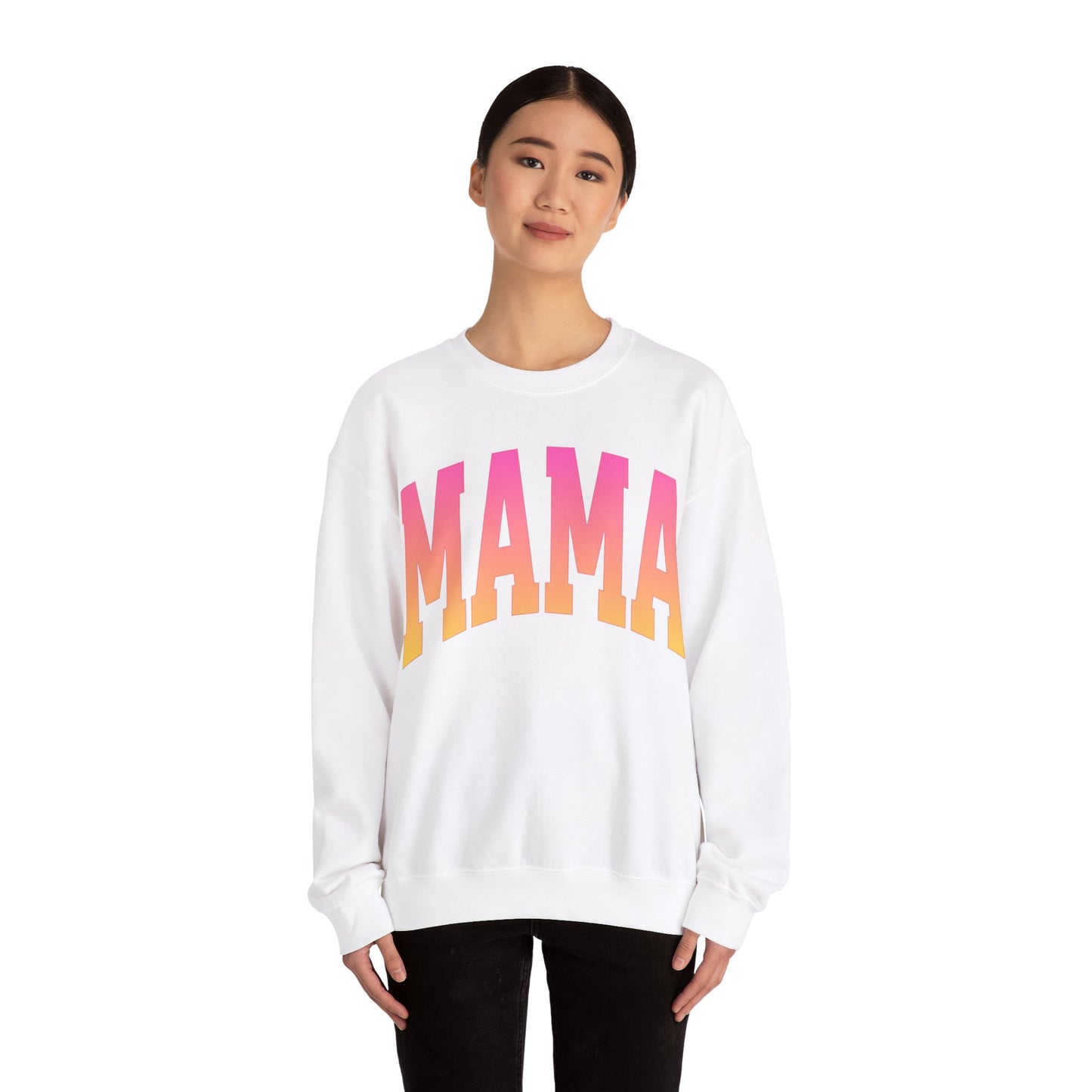 layer color mama Unisex Heavy Blend™ Crewneck Sweatshirt