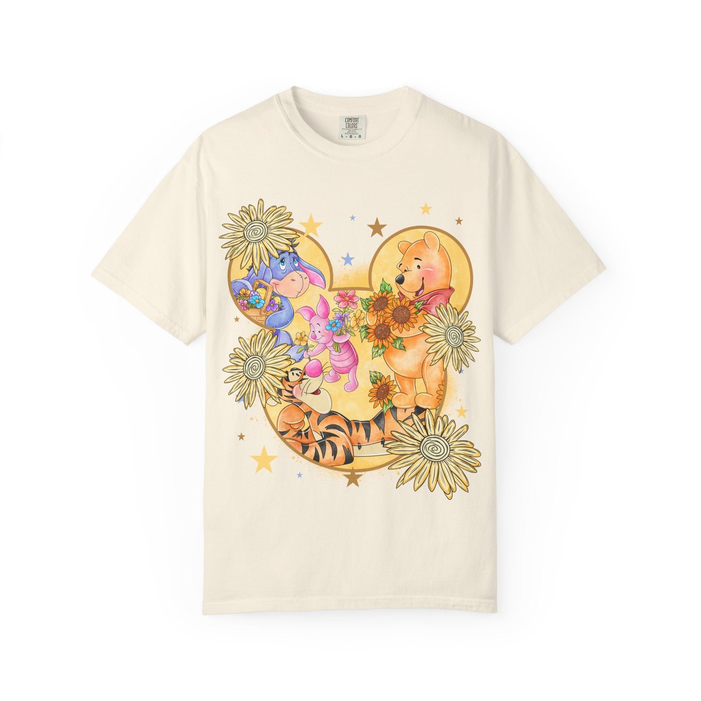 Pooh and crew Unisex Garment-Dyed T-shirt