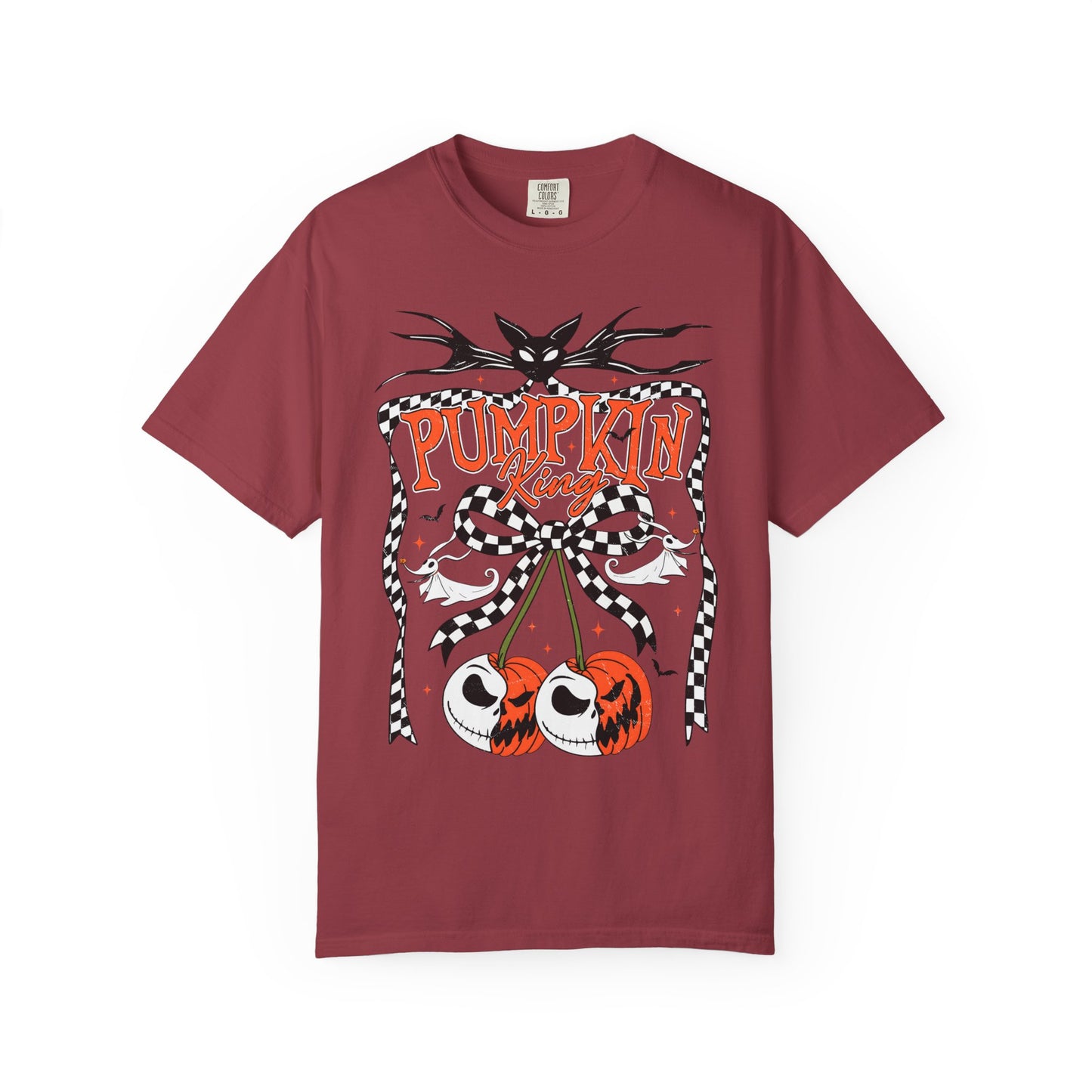 Pumpkin King Unisex Garment-Dyed T-Shirt | Fall Fashion, Halloween Tee