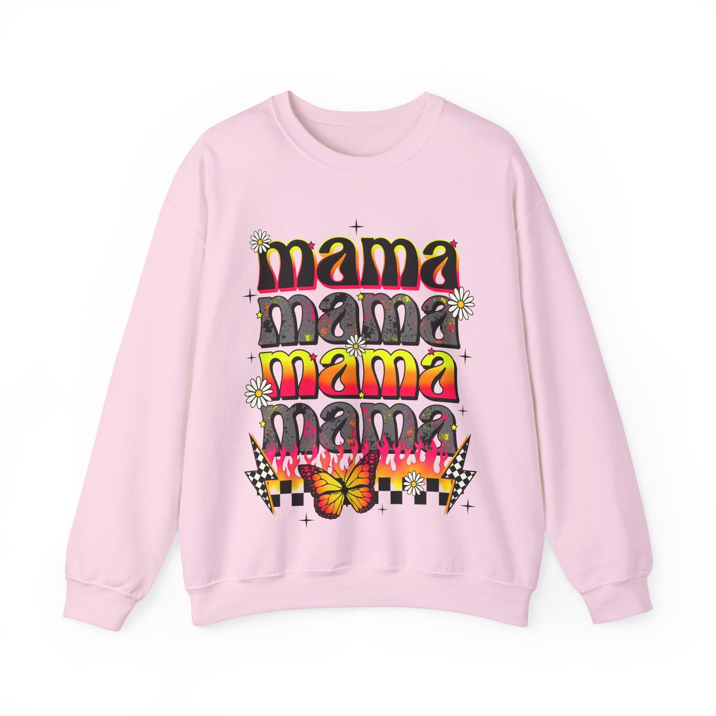 flame mama Unisex Heavy Blend™ Crewneck Sweatshirt