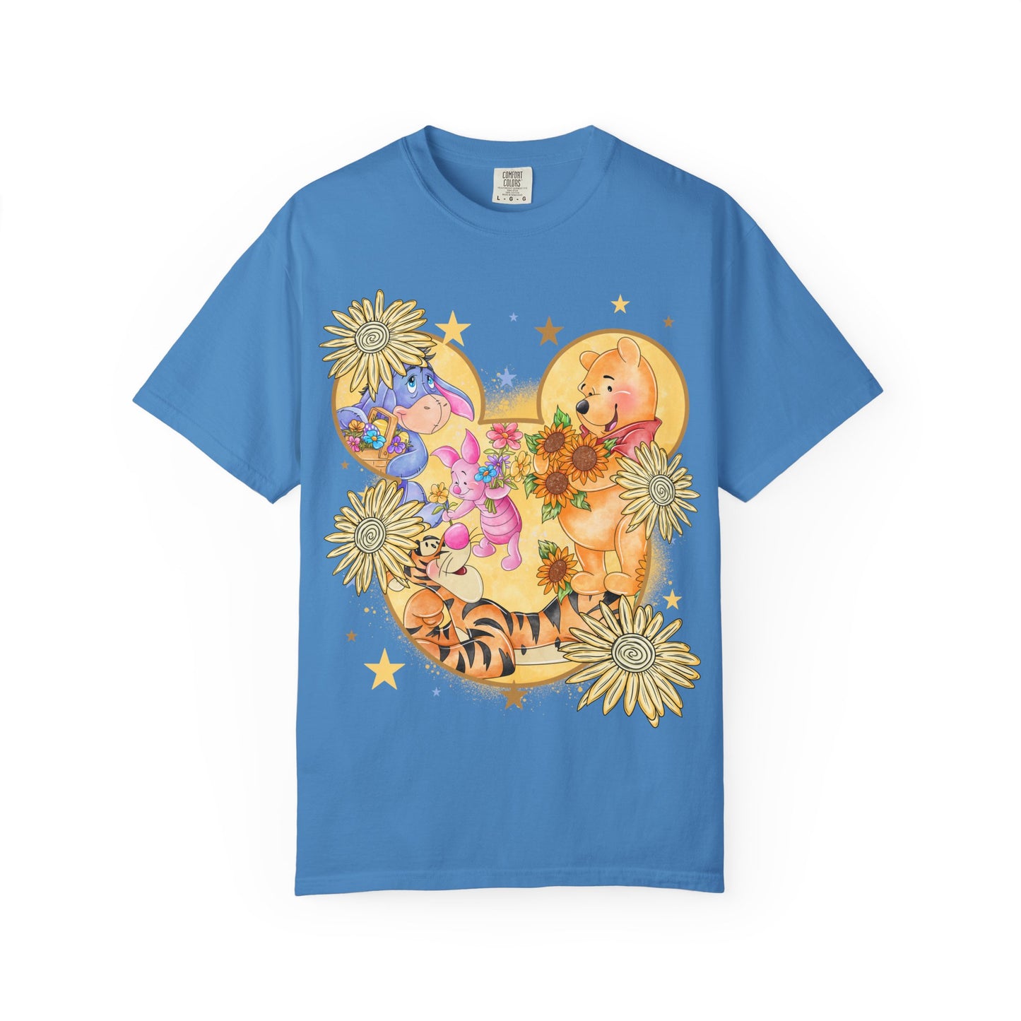 Pooh and crew Unisex Garment-Dyed T-shirt