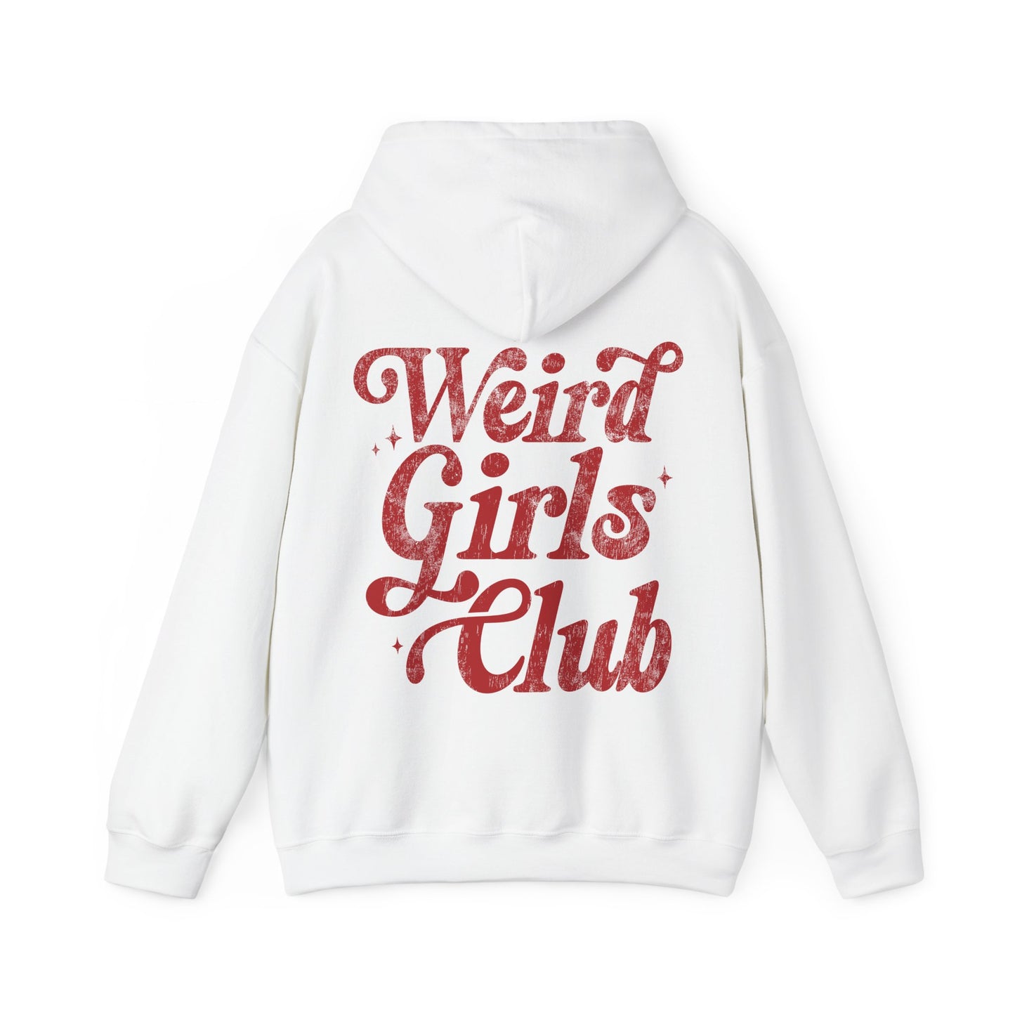 Weird Girls Club Unisex Hoodie - Cozy Sweatshirt for Feminists, Gifts for Her, Casual Wear, Group Events
