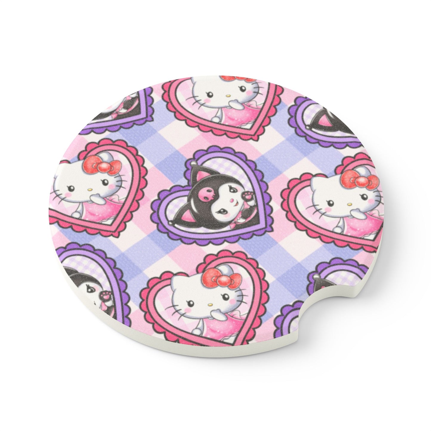 HelloxKu Soapstone Car Coaster