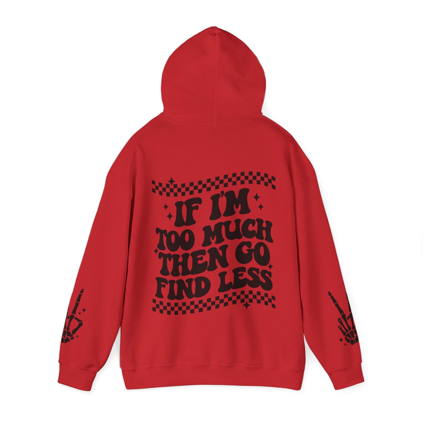 Find less Unisex Heavy Blend™ Hooded Sweatshirt