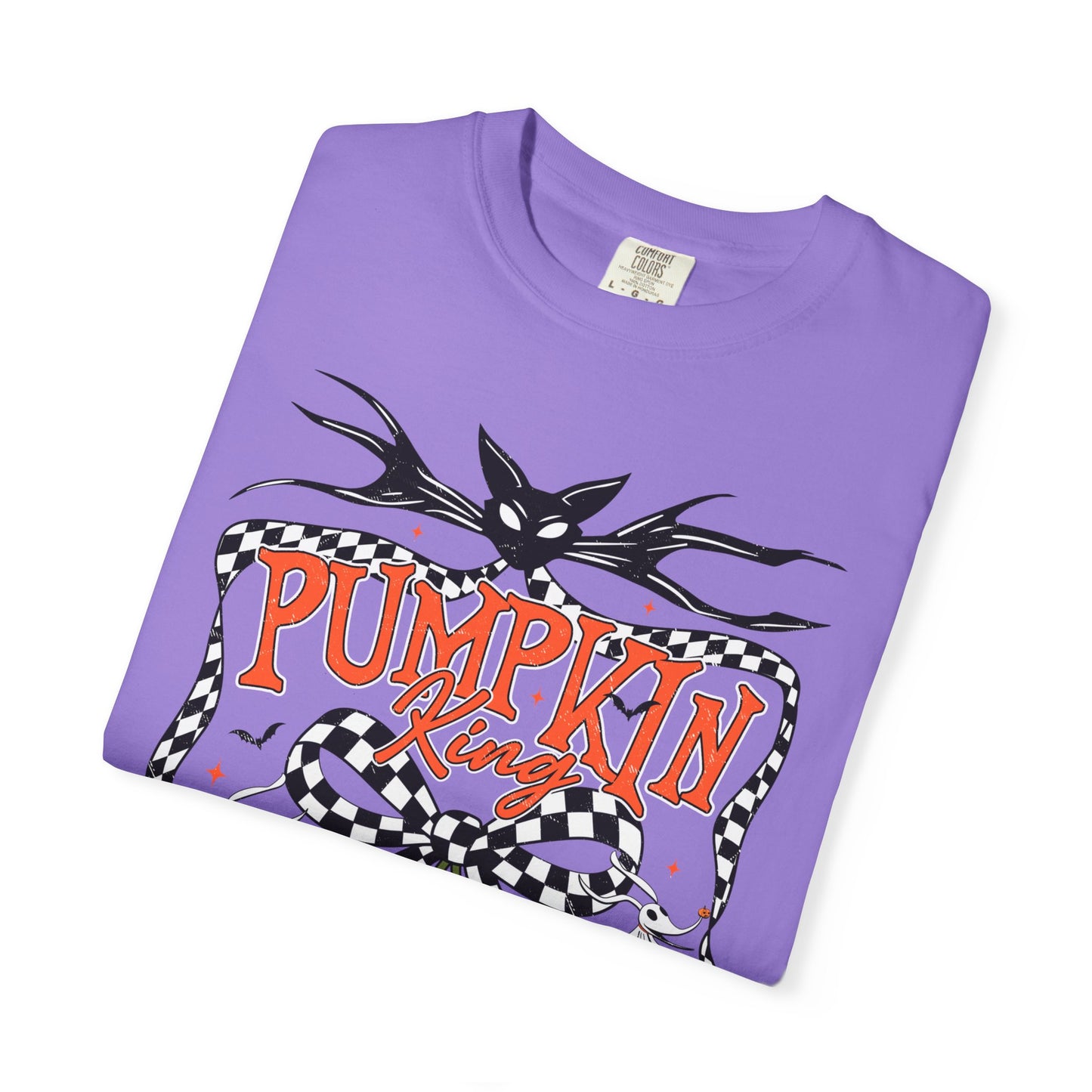 Pumpkin King Unisex Garment-Dyed T-Shirt | Fall Fashion, Halloween Tee