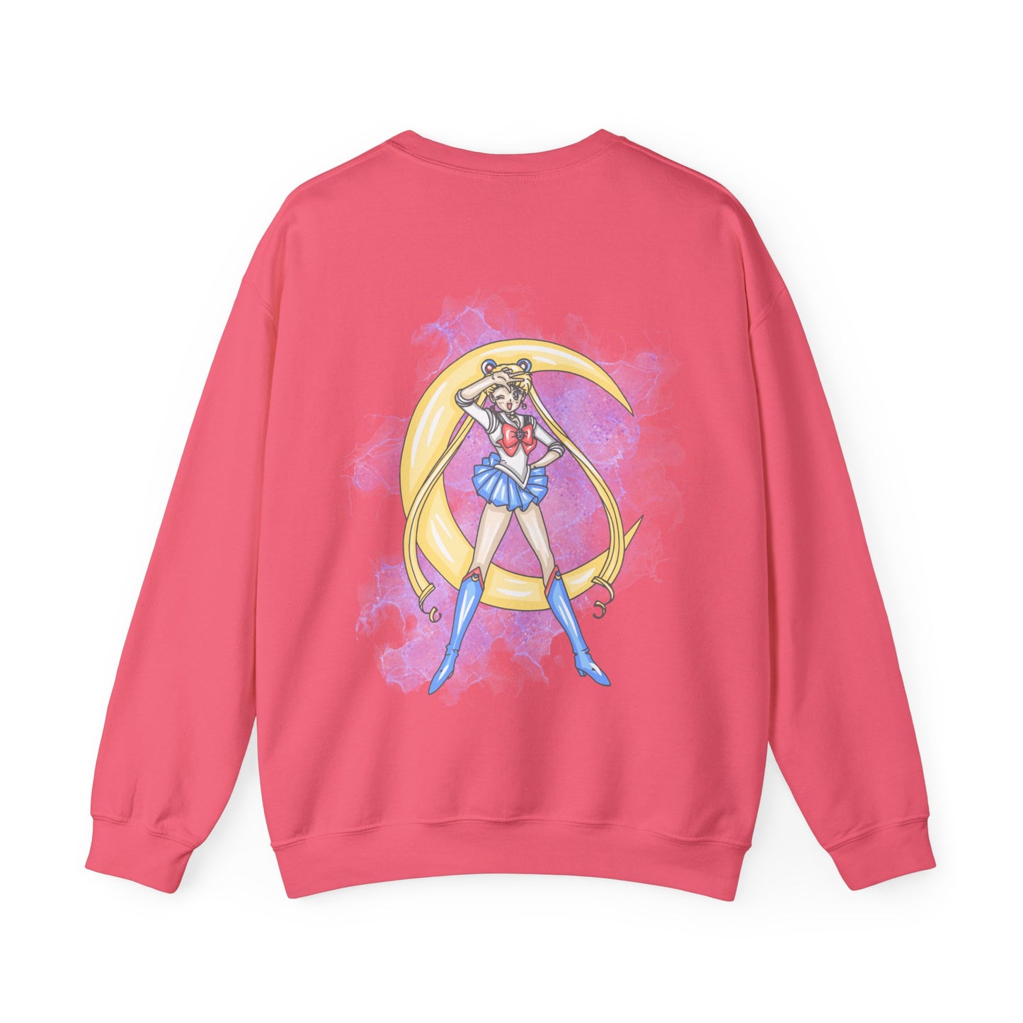 Sailor Moon Inspired Crewneck Sweatshirt, Cozy Unisex Top, Gift for Anime Fans, Casual Wear, Cute Aesthetic Apparel