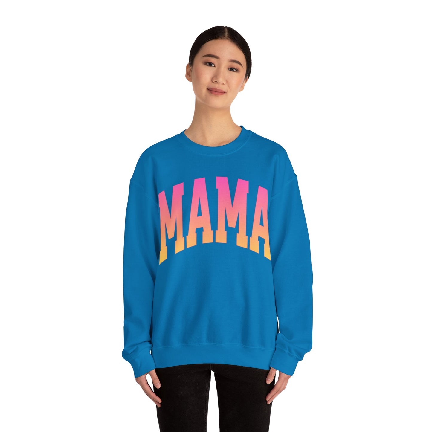 layer color mama Unisex Heavy Blend™ Crewneck Sweatshirt