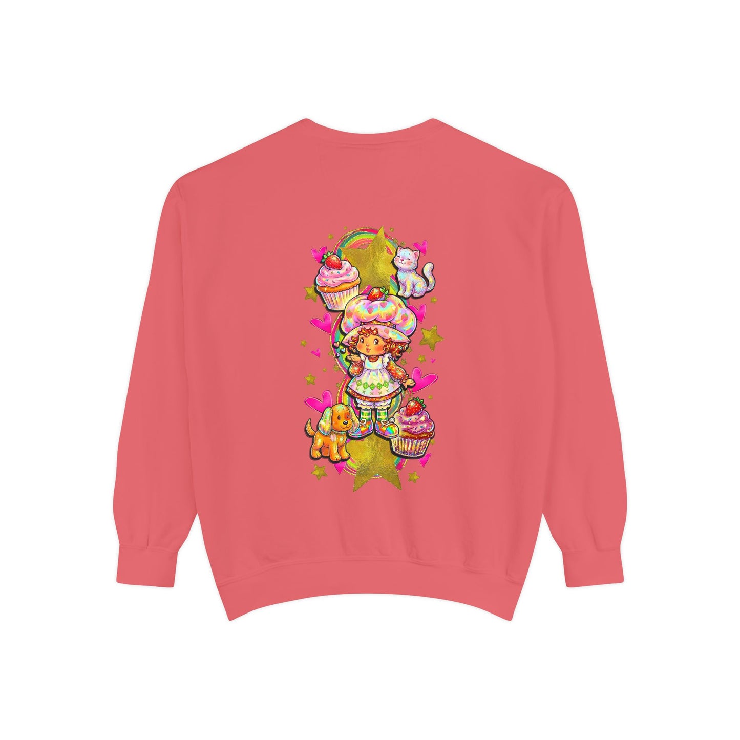 Strawberry Shortcake Sweatshirt — Vintage Cute Character Pullover