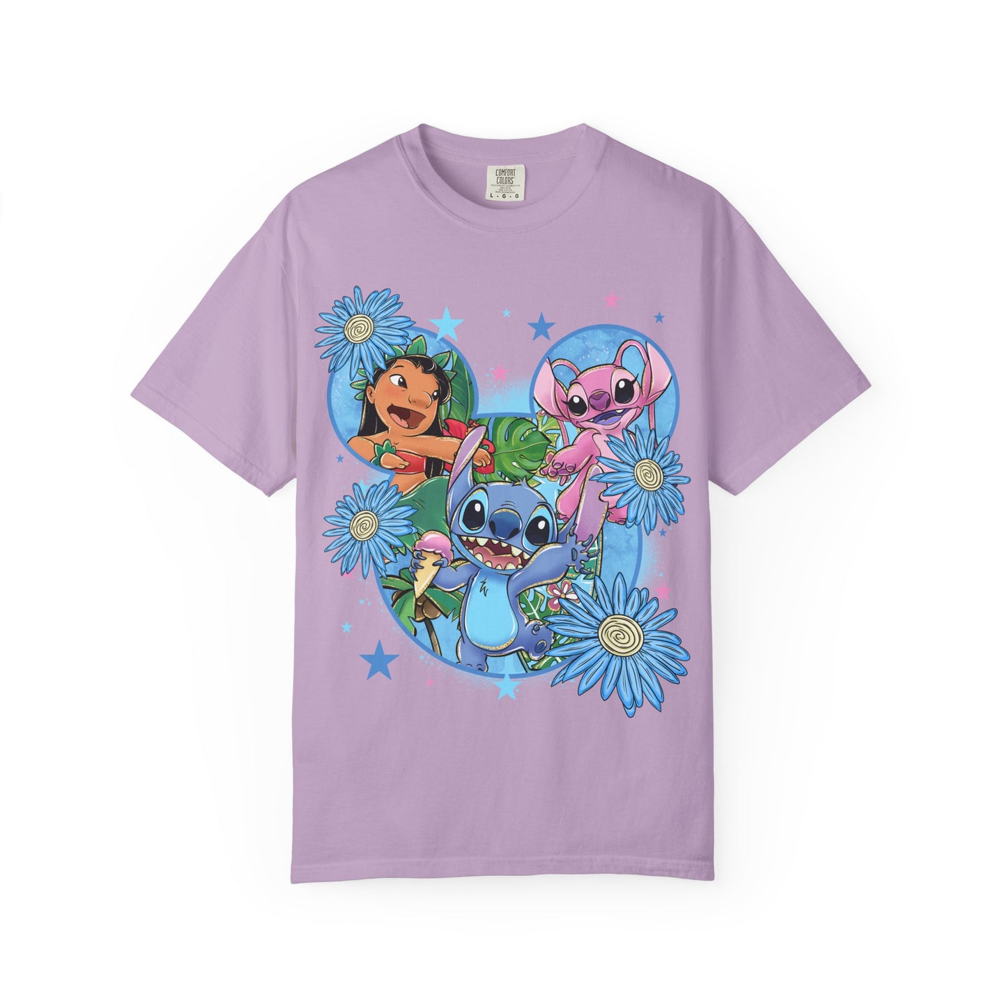 Blue monster t-shirt