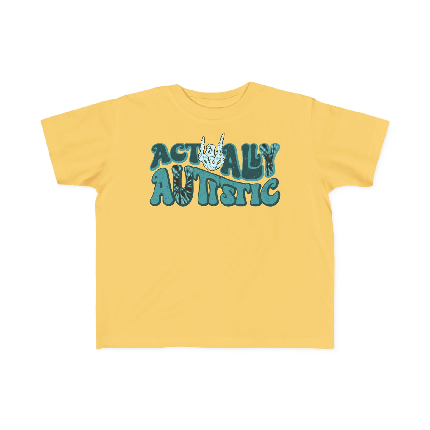 Actually autistic Toddler's Fine Jersey Tee