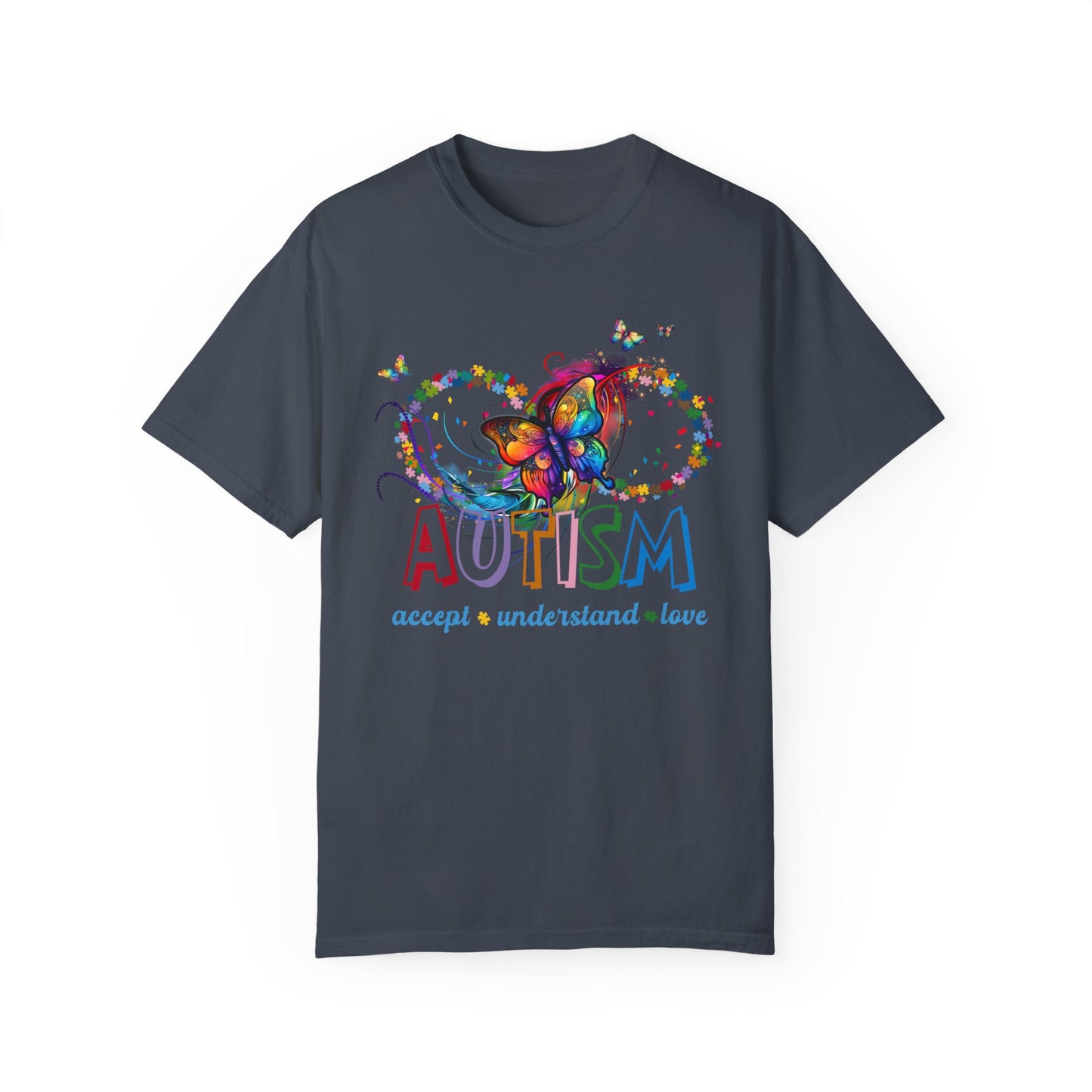 accept understand & love Unisex Garment-Dyed T-shirt