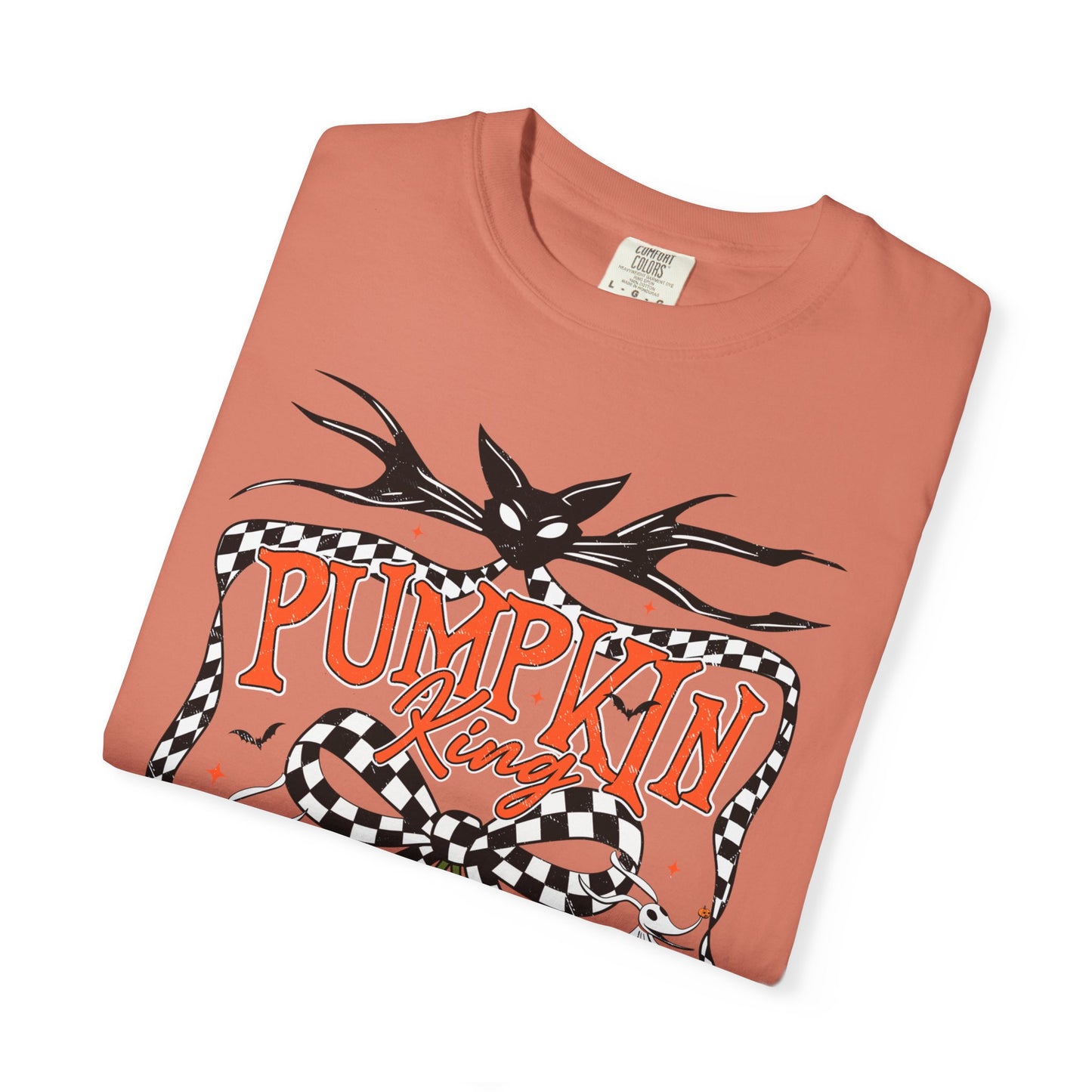Pumpkin King Unisex Garment-Dyed T-Shirt | Fall Fashion, Halloween Tee