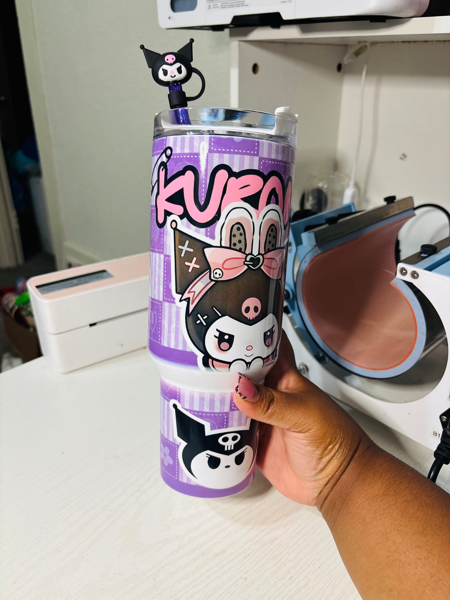Kuromi 40oz sublimation tumbler