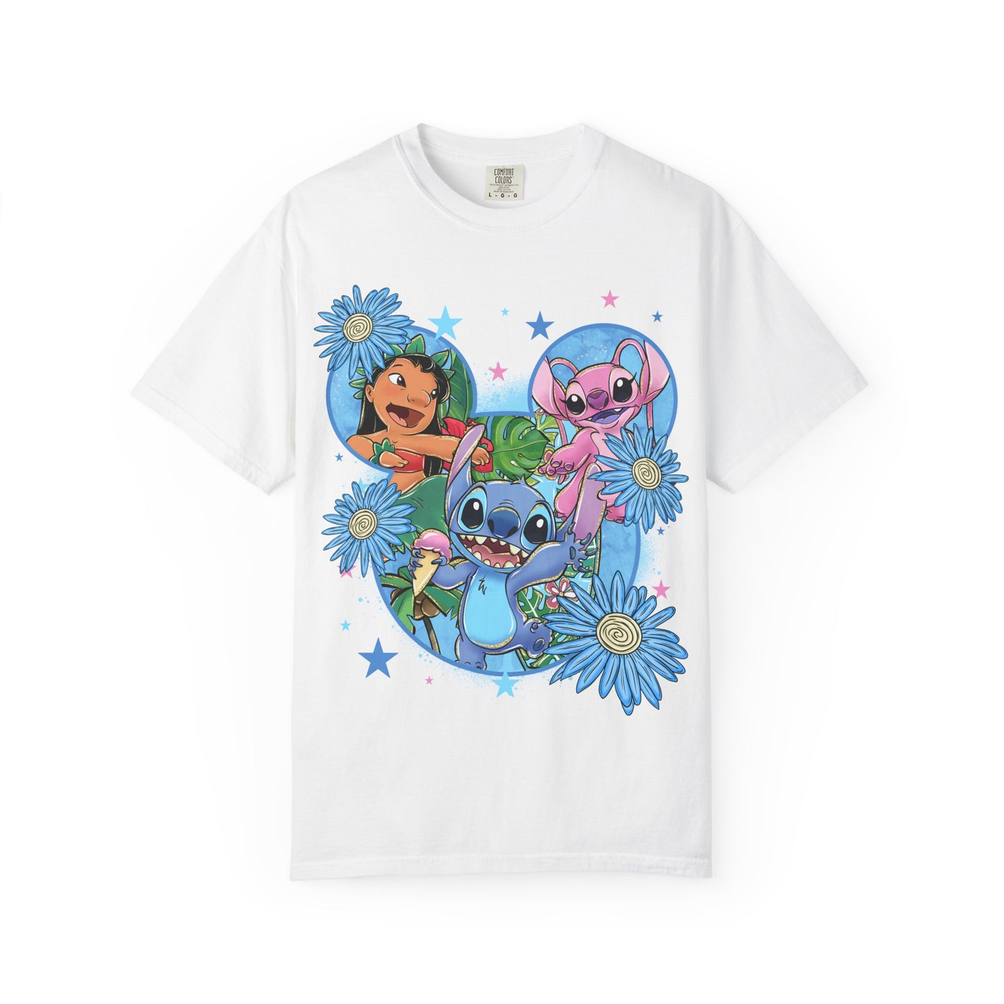 Blue monster t-shirt