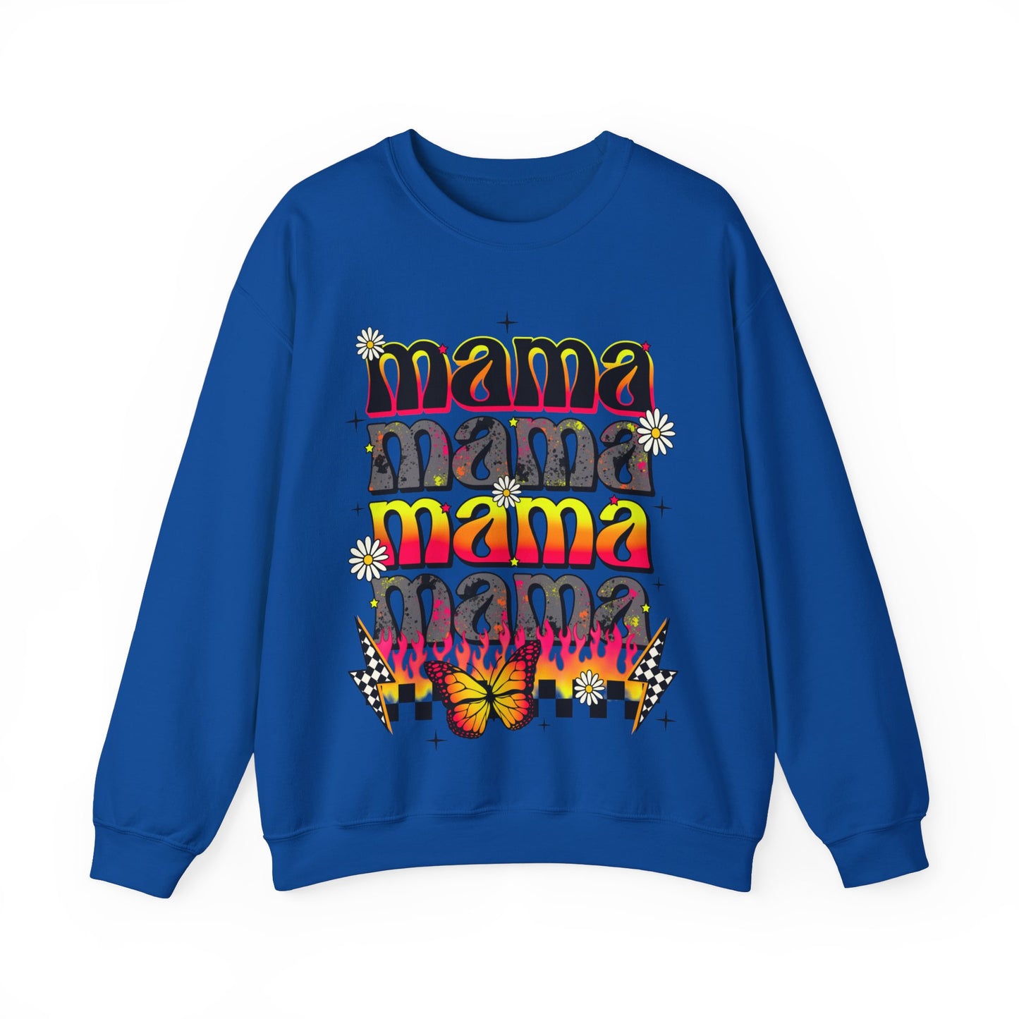 flame mama Unisex Heavy Blend™ Crewneck Sweatshirt