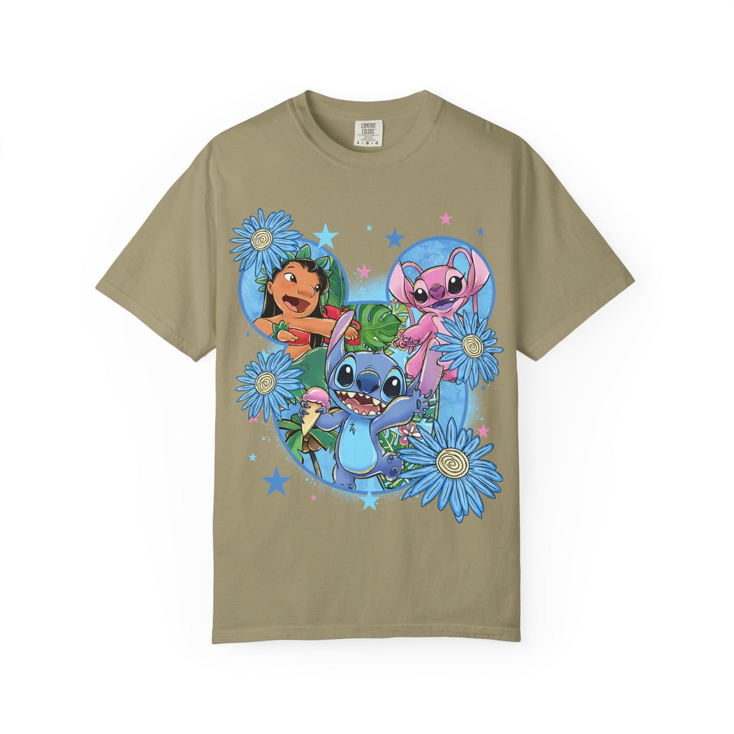 Blue monster t-shirt