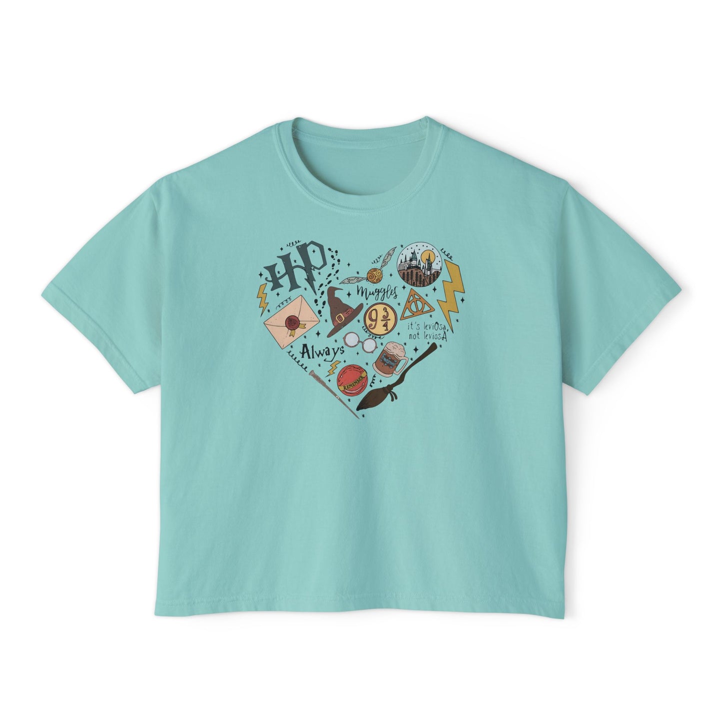 Harry Potter Inspired Women's Boxy Tee