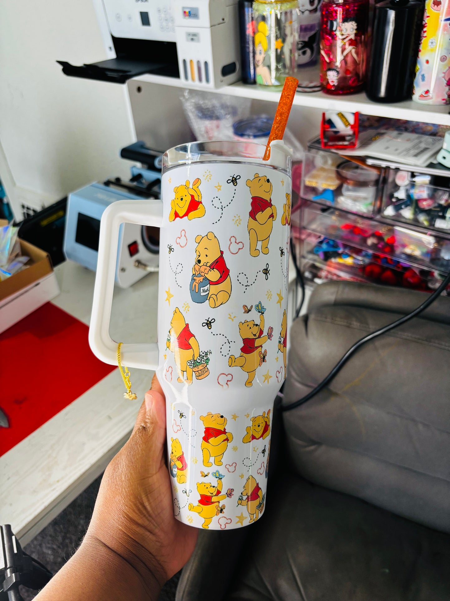 Cute bear 40oz tumbler