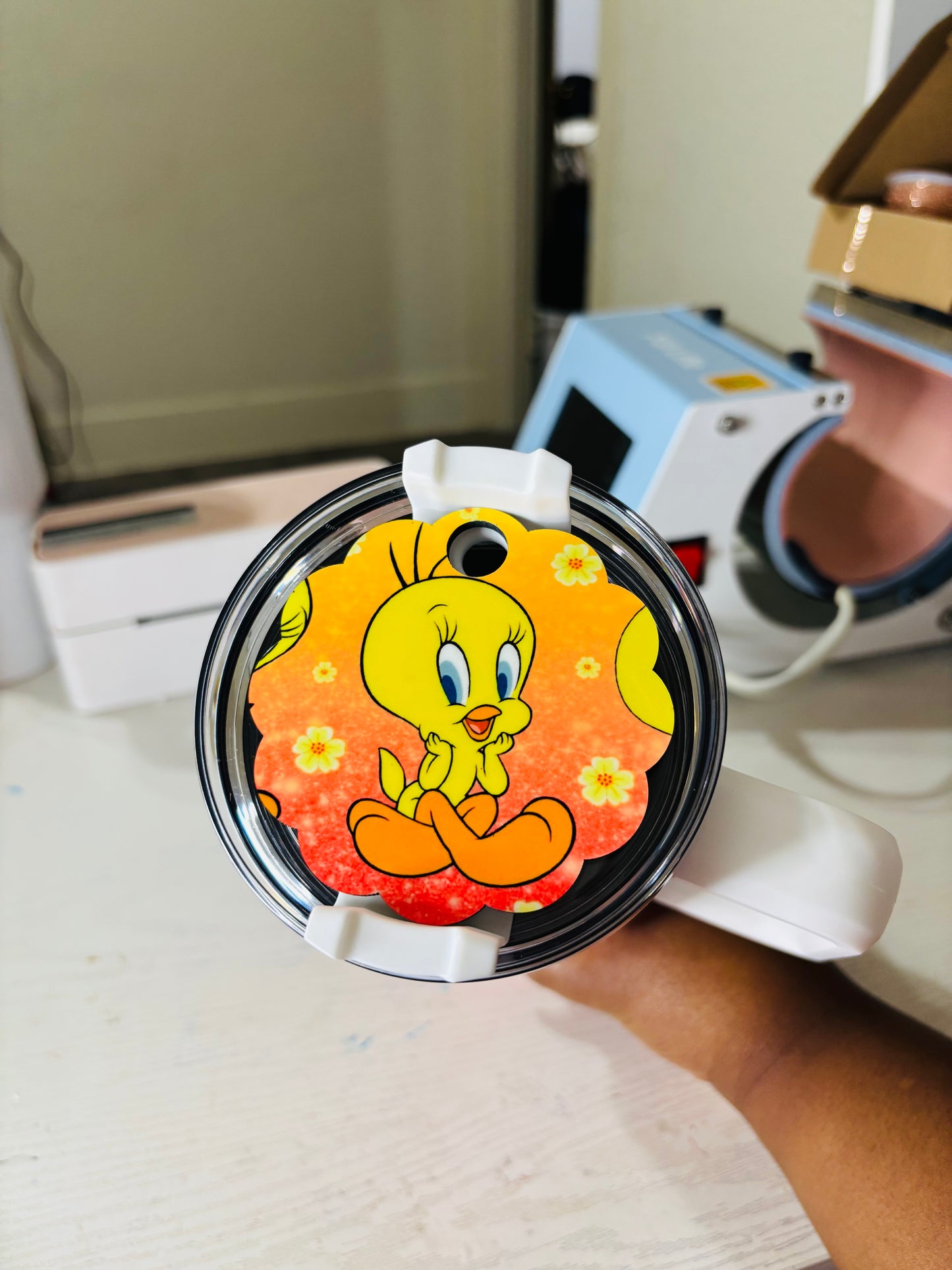 Tweety 40oz tumbler