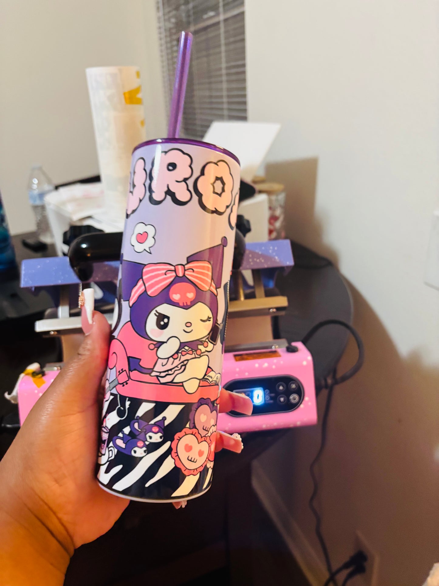 Kuromi 20oz tumbler