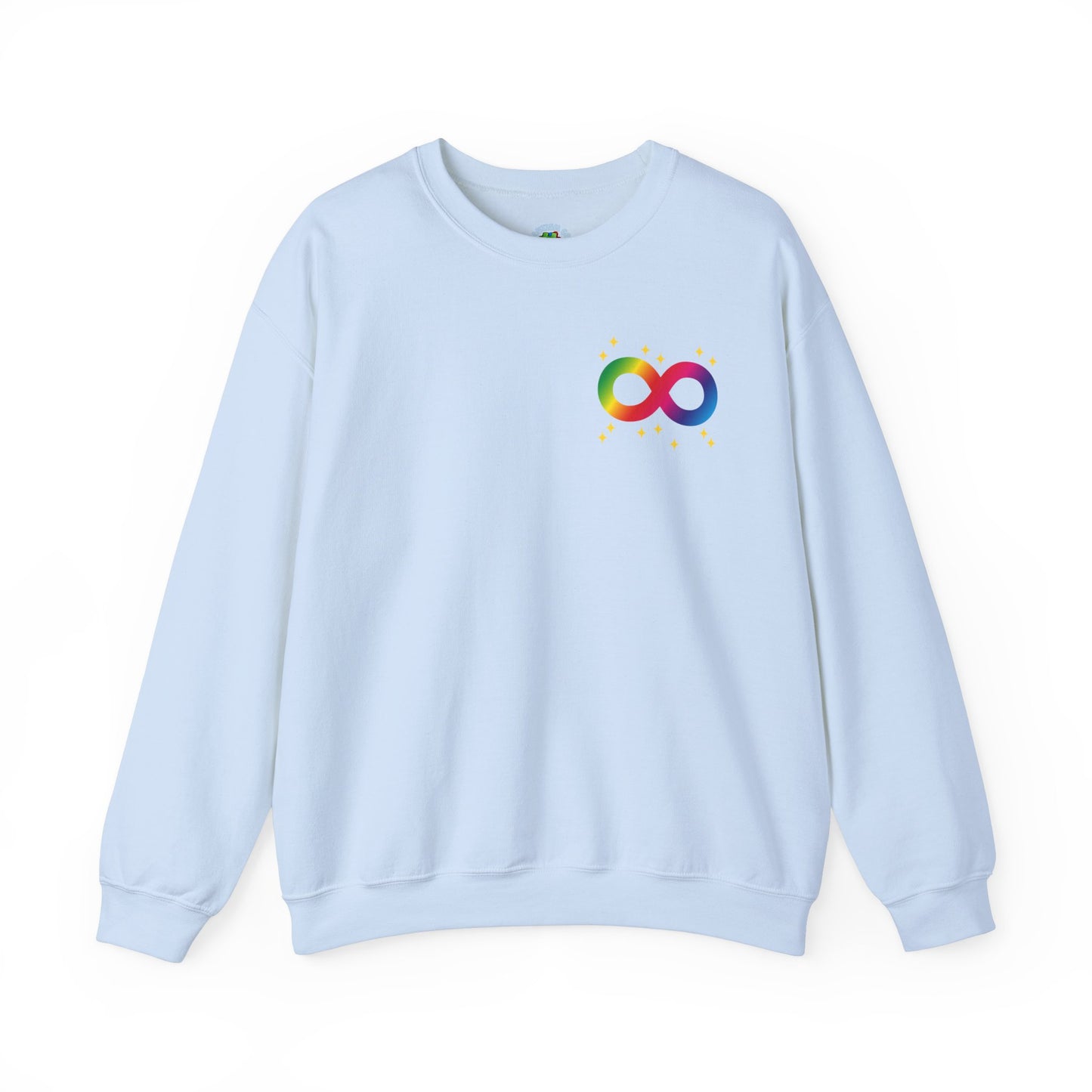 accept adapt advocate Unisex Heavy Blend™ Crewneck Sweatshirt