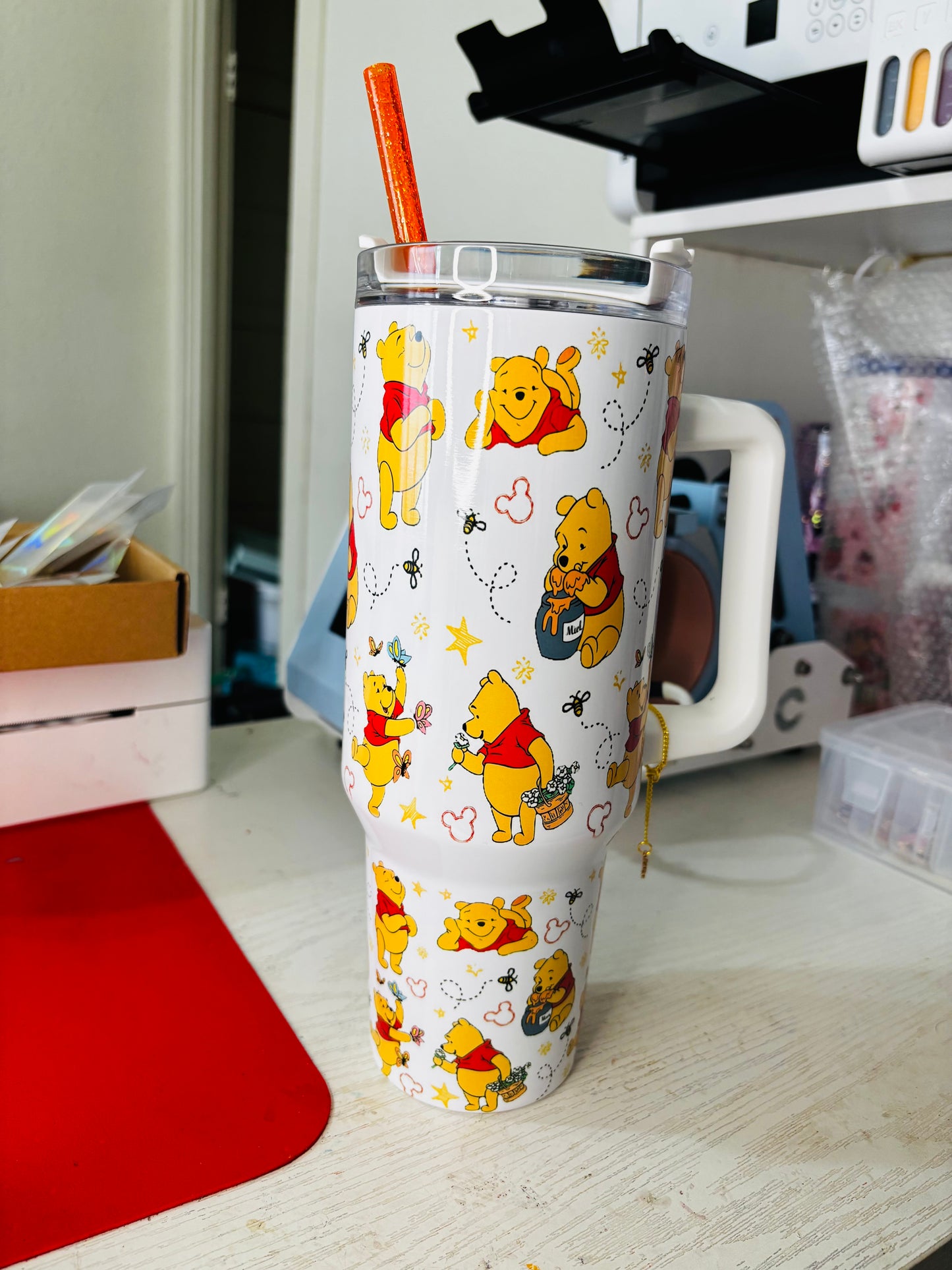 Cute bear 40oz tumbler