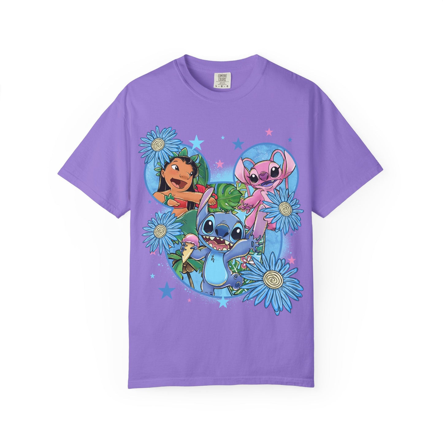 Blue monster t-shirt