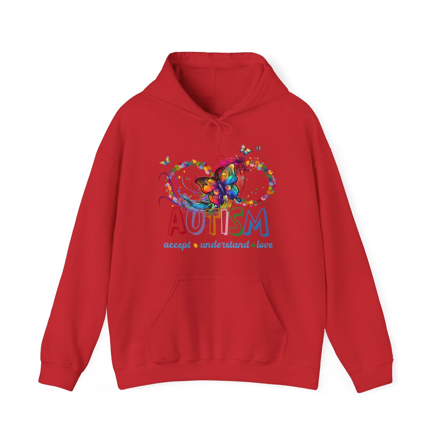 accept understand & love Unisex Heavy Blend™ Hooded Sweatshirt
