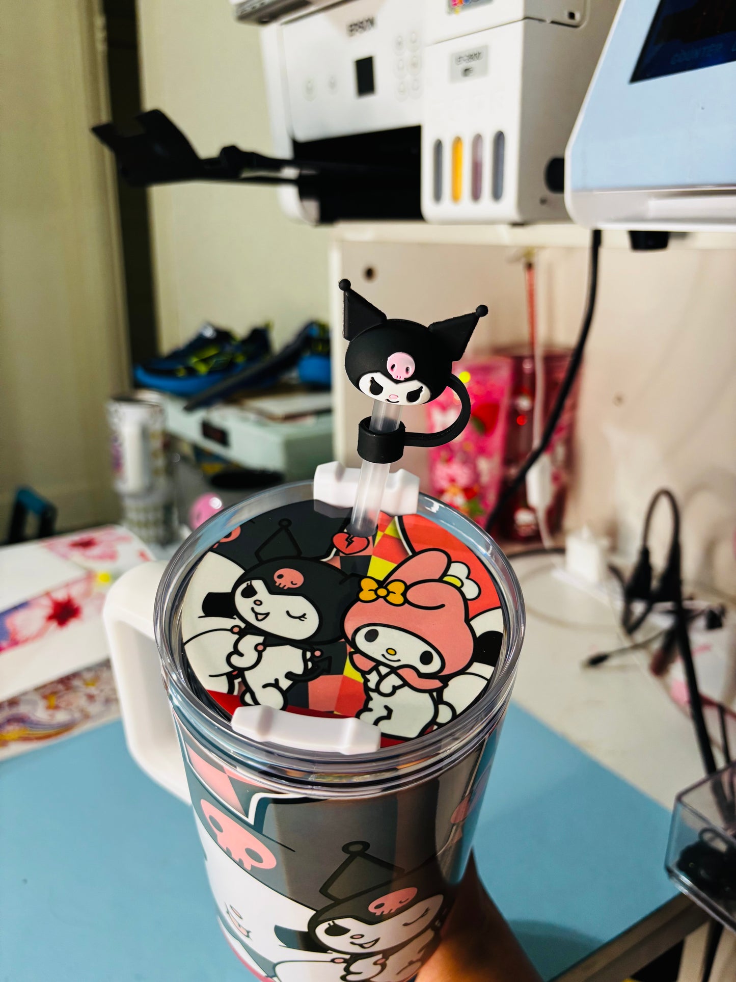 Kuromi & my melody 40oz tumbler