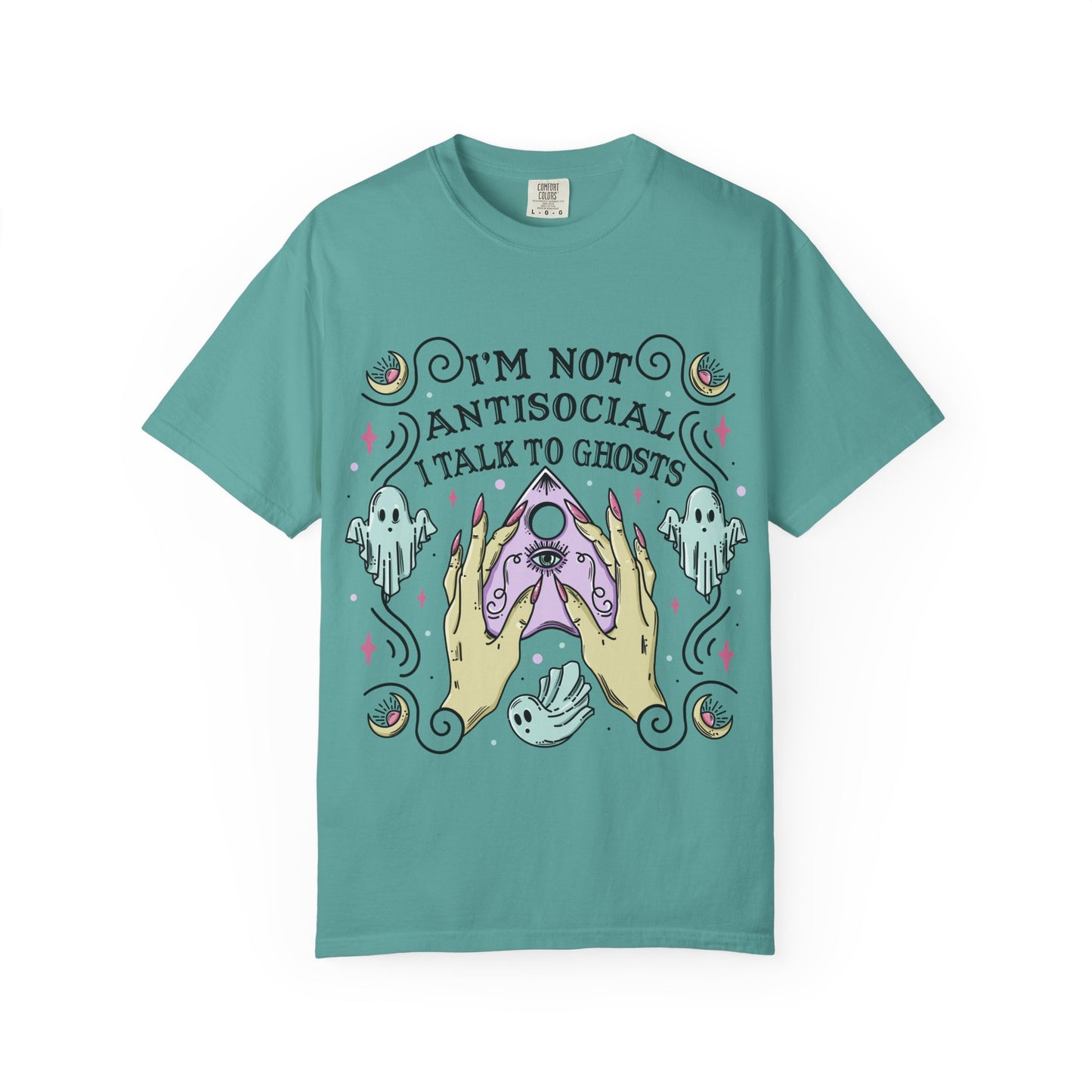 Ghostly Vibes Tee - I'm Not Antisocial