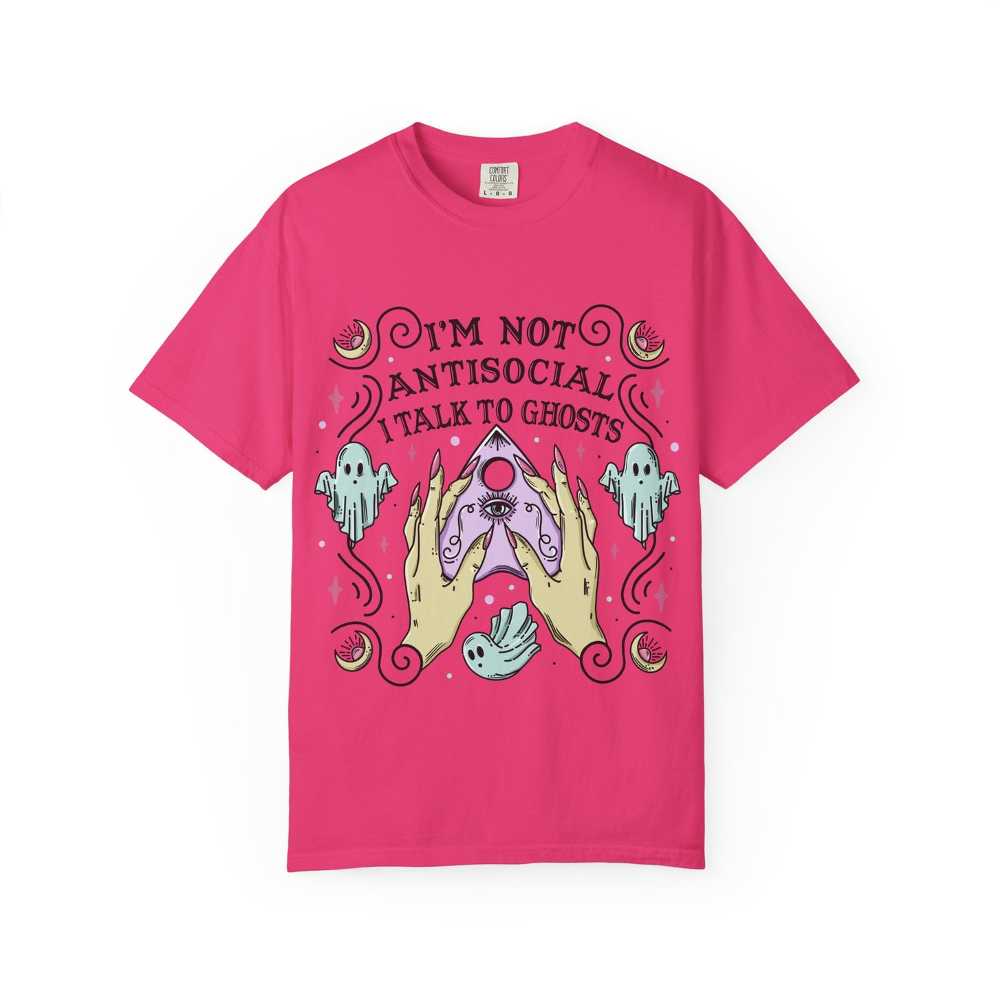 Ghostly Vibes Tee - I'm Not Antisocial