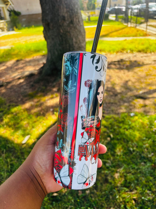 Elena and Salvatore’s 20oz tumbler