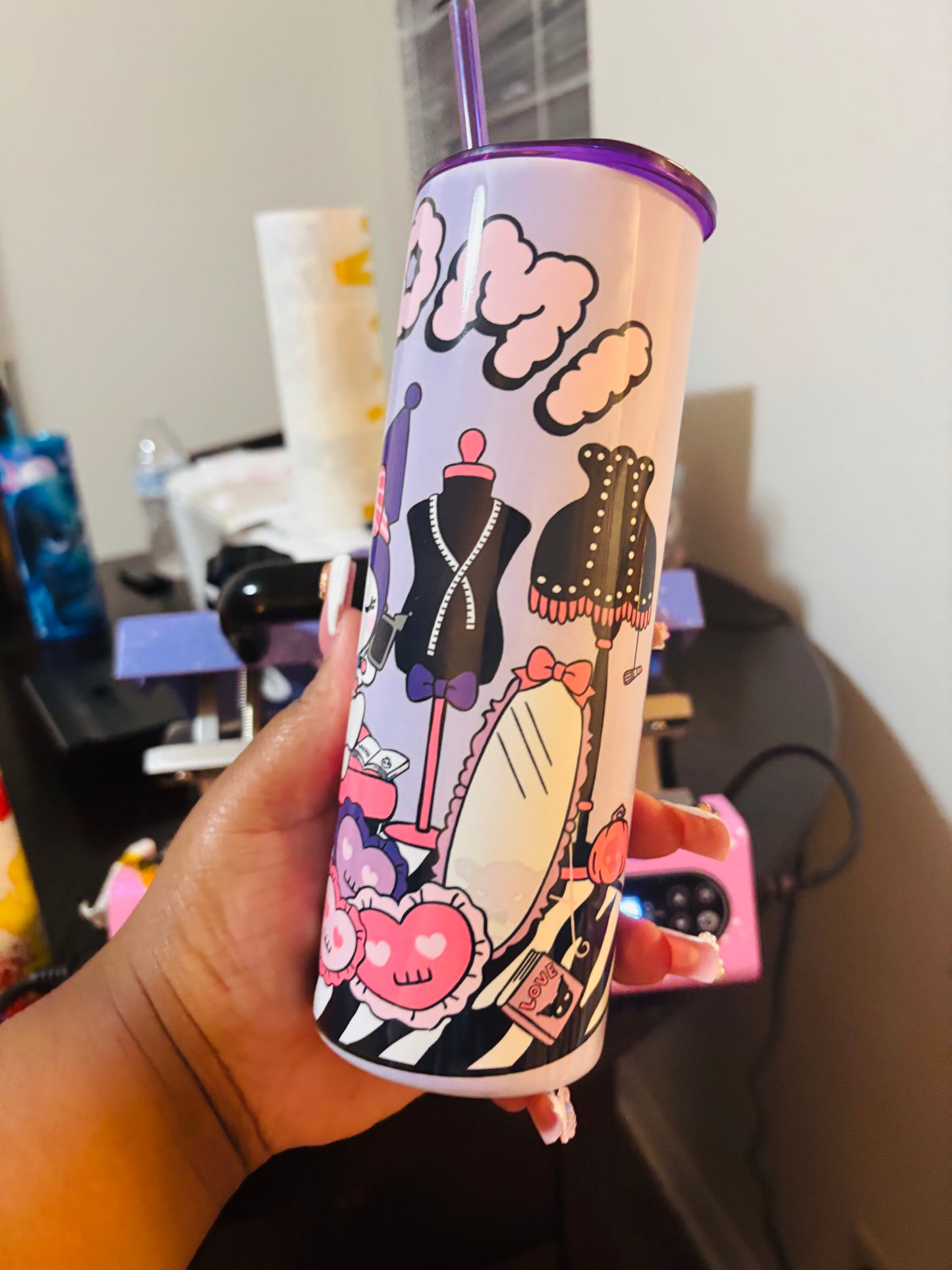 Kuromi 20oz tumbler