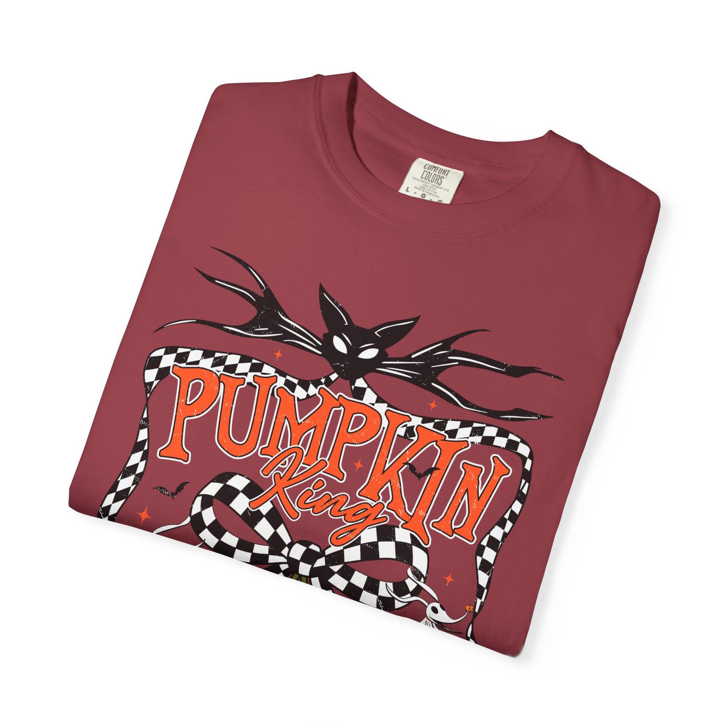 Pumpkin King Unisex Garment-Dyed T-Shirt | Fall Fashion, Halloween Tee