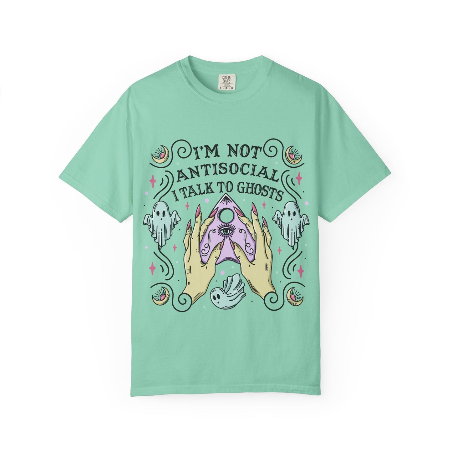 Ghostly Vibes Tee - I'm Not Antisocial