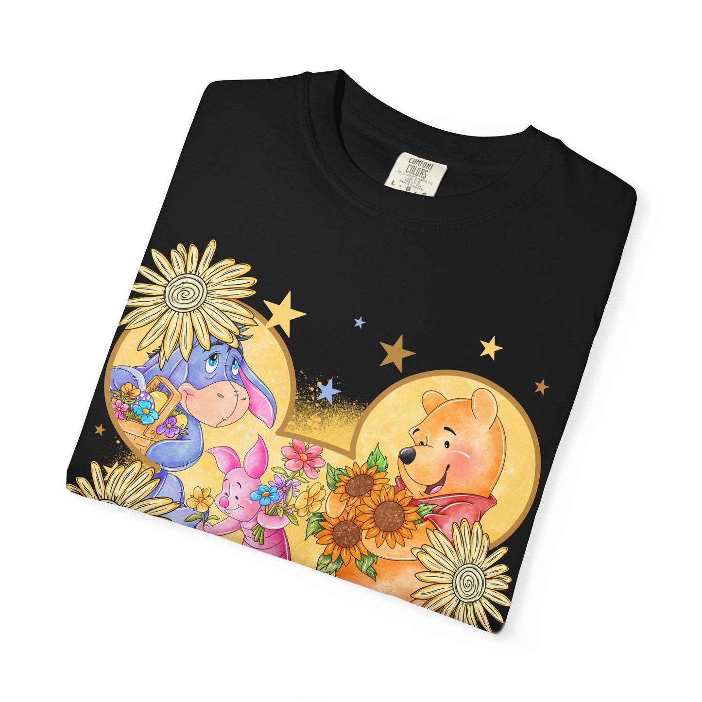 Pooh and crew Unisex Garment-Dyed T-shirt
