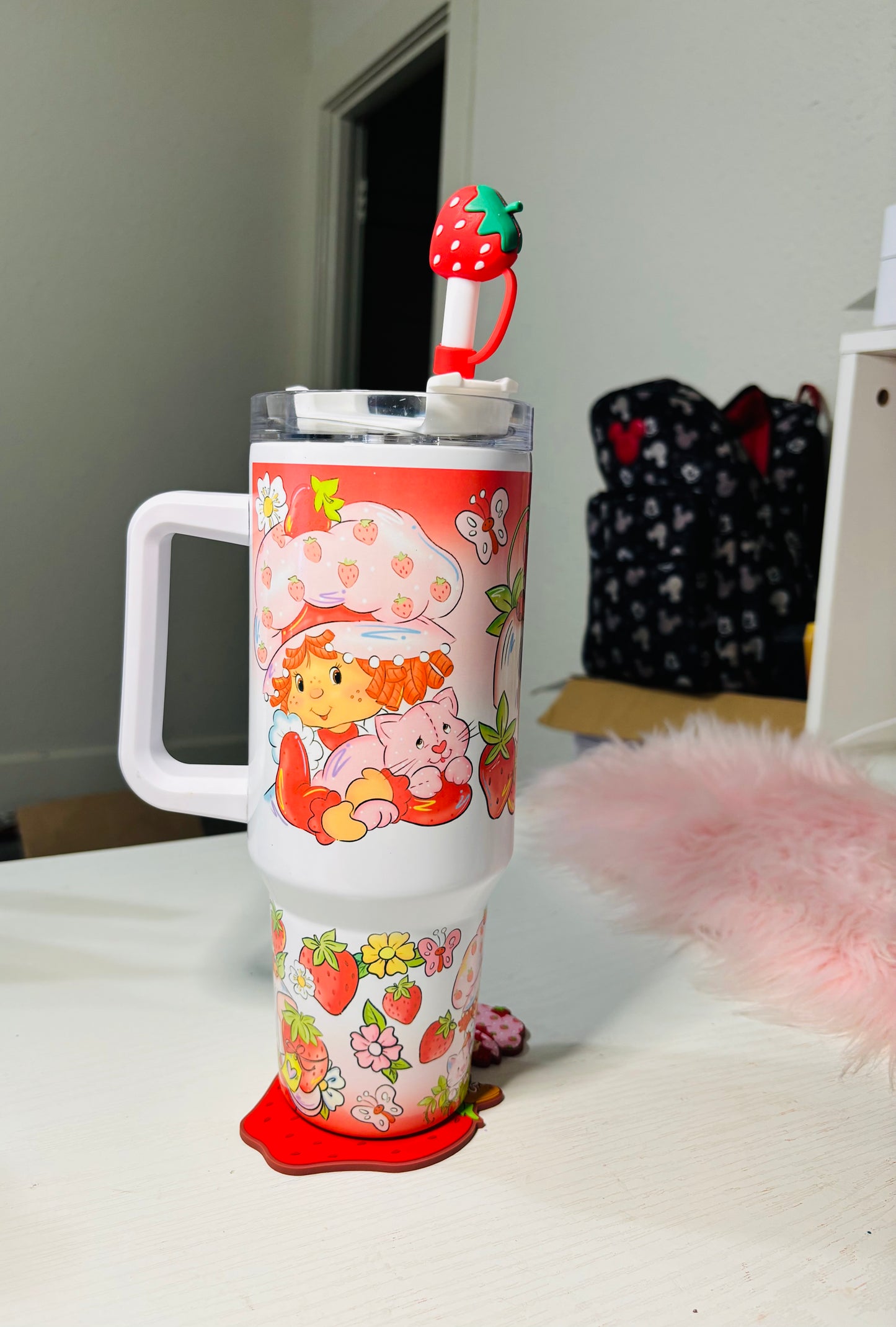 Original strawberry girl 40oz tumbler