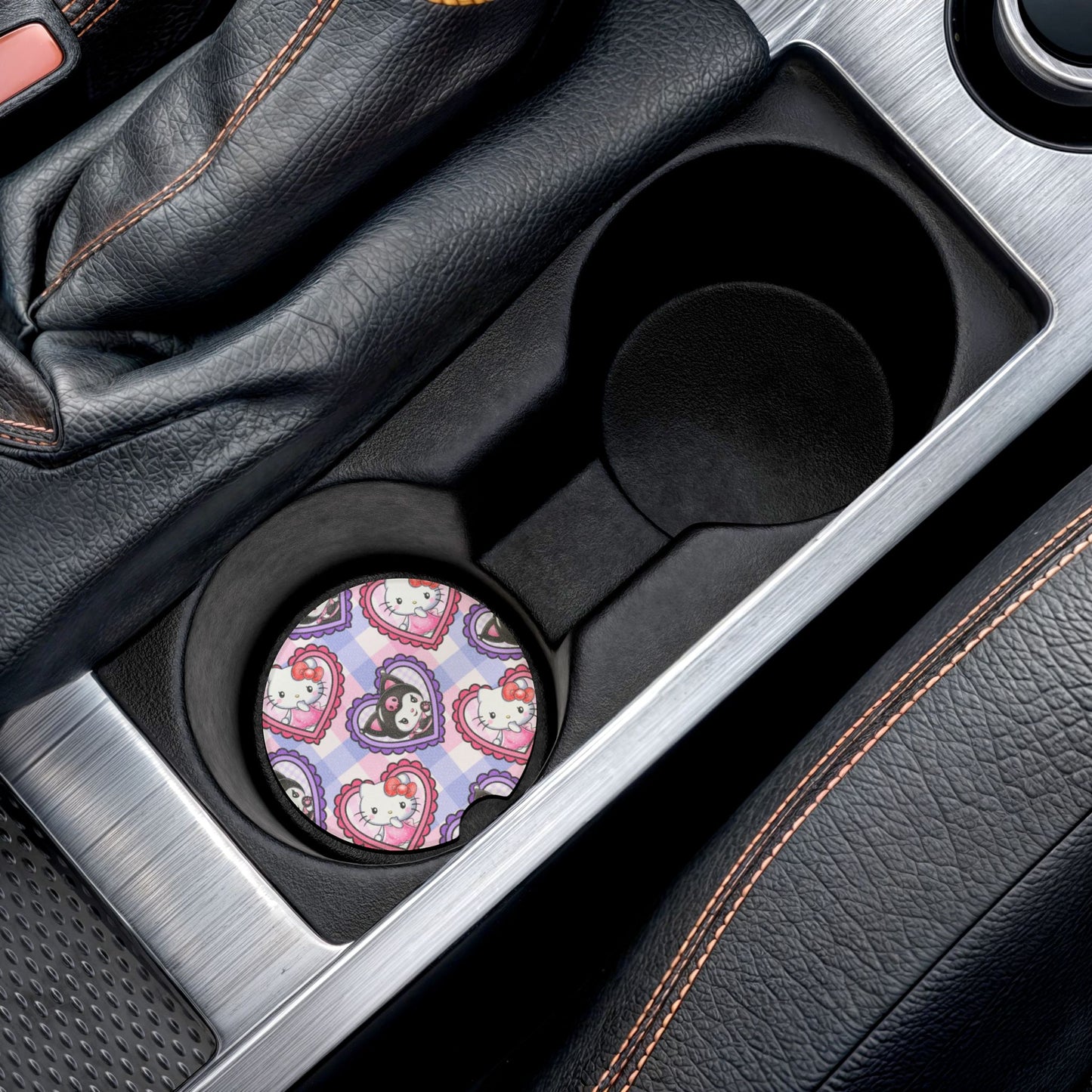 HelloxKu Soapstone Car Coaster