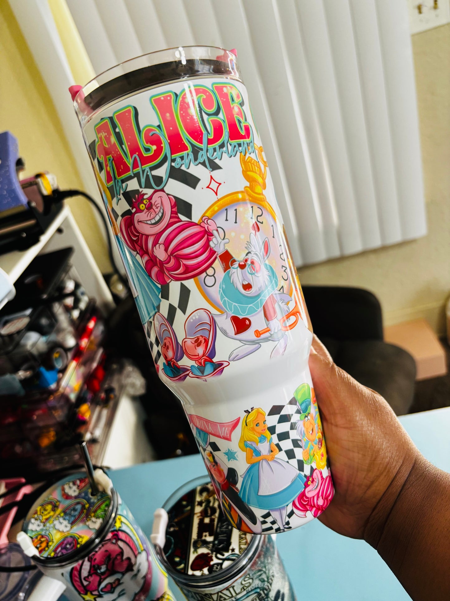 Alice 40oz sublimation tumbler