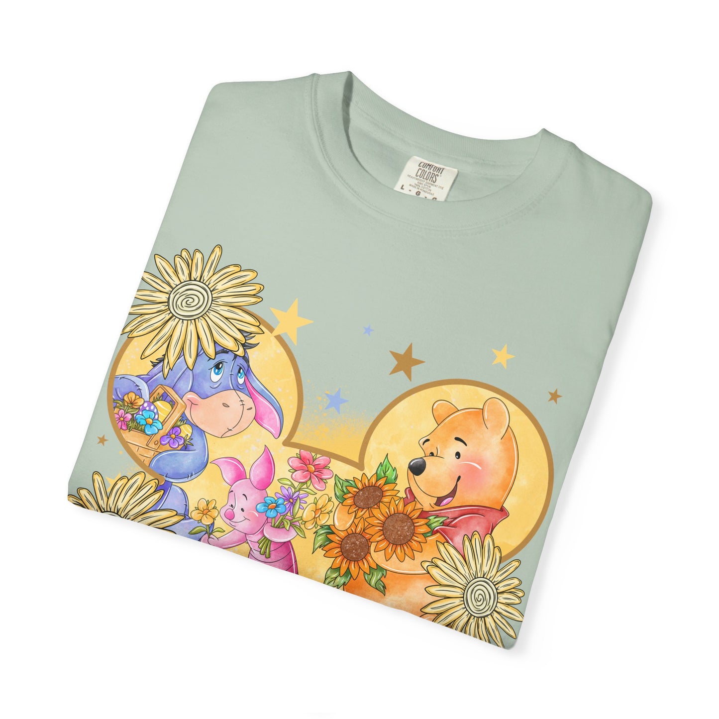 Pooh and crew Unisex Garment-Dyed T-shirt