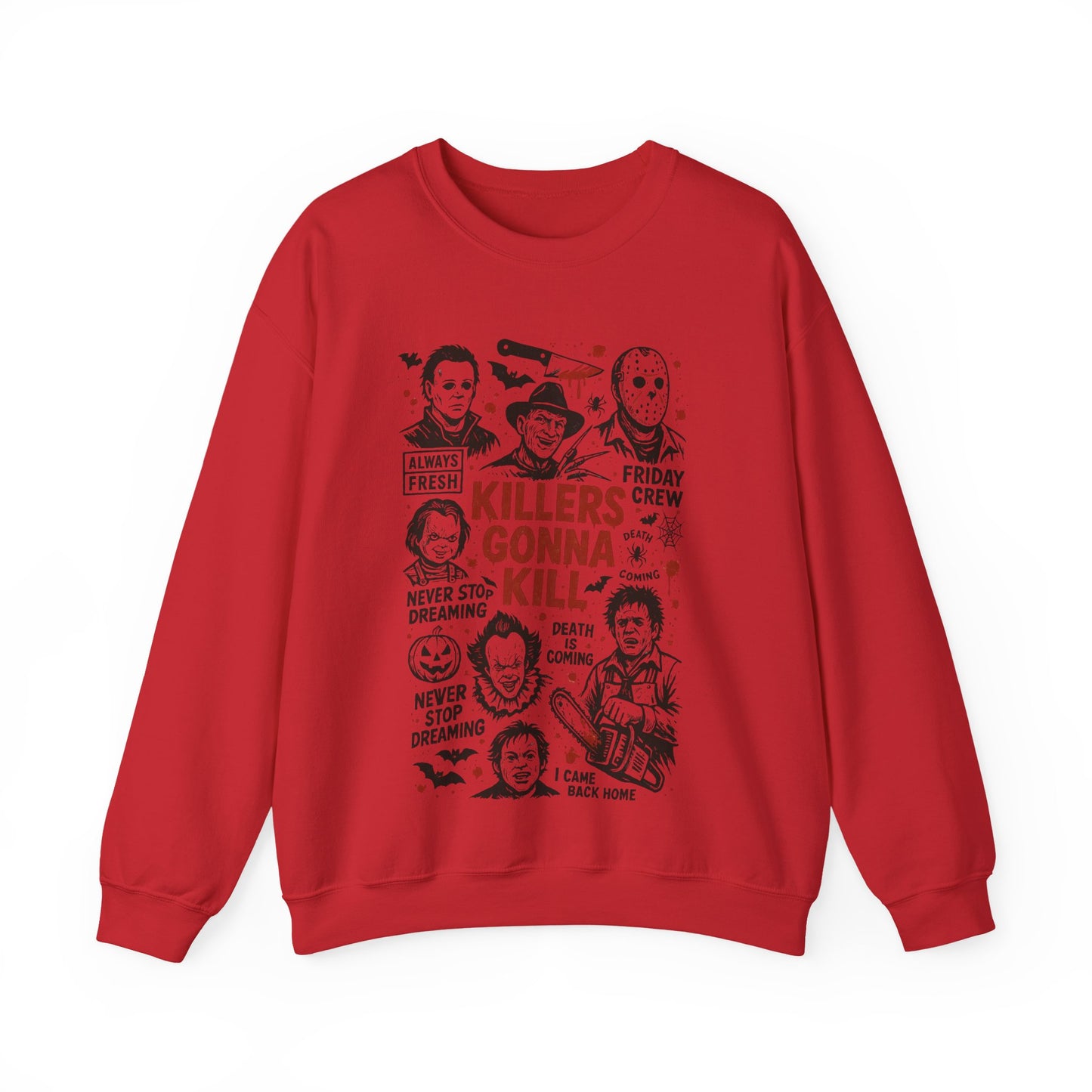 Killers Spooky Horror Movie Sweatshirt