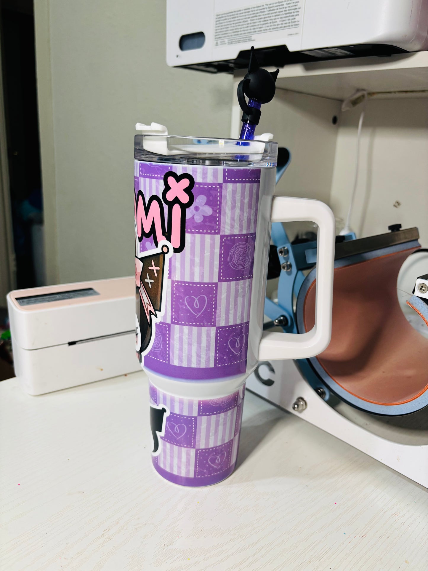 Kuromi 40oz sublimation tumbler